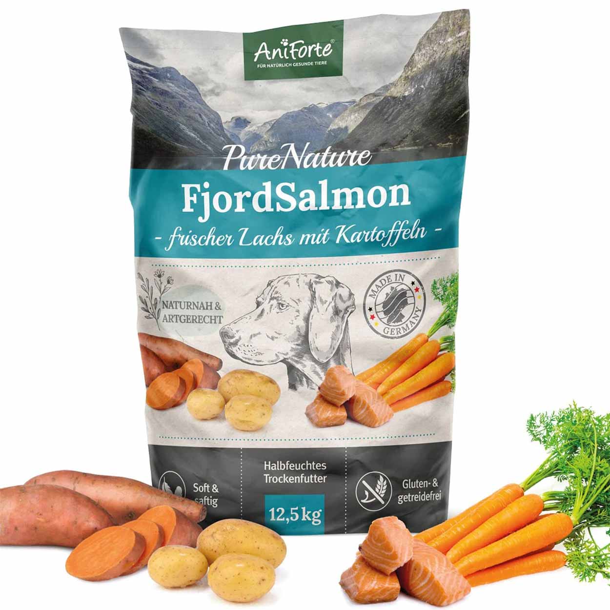 AniForte Pure Nature FjordSalmon 12,5kg