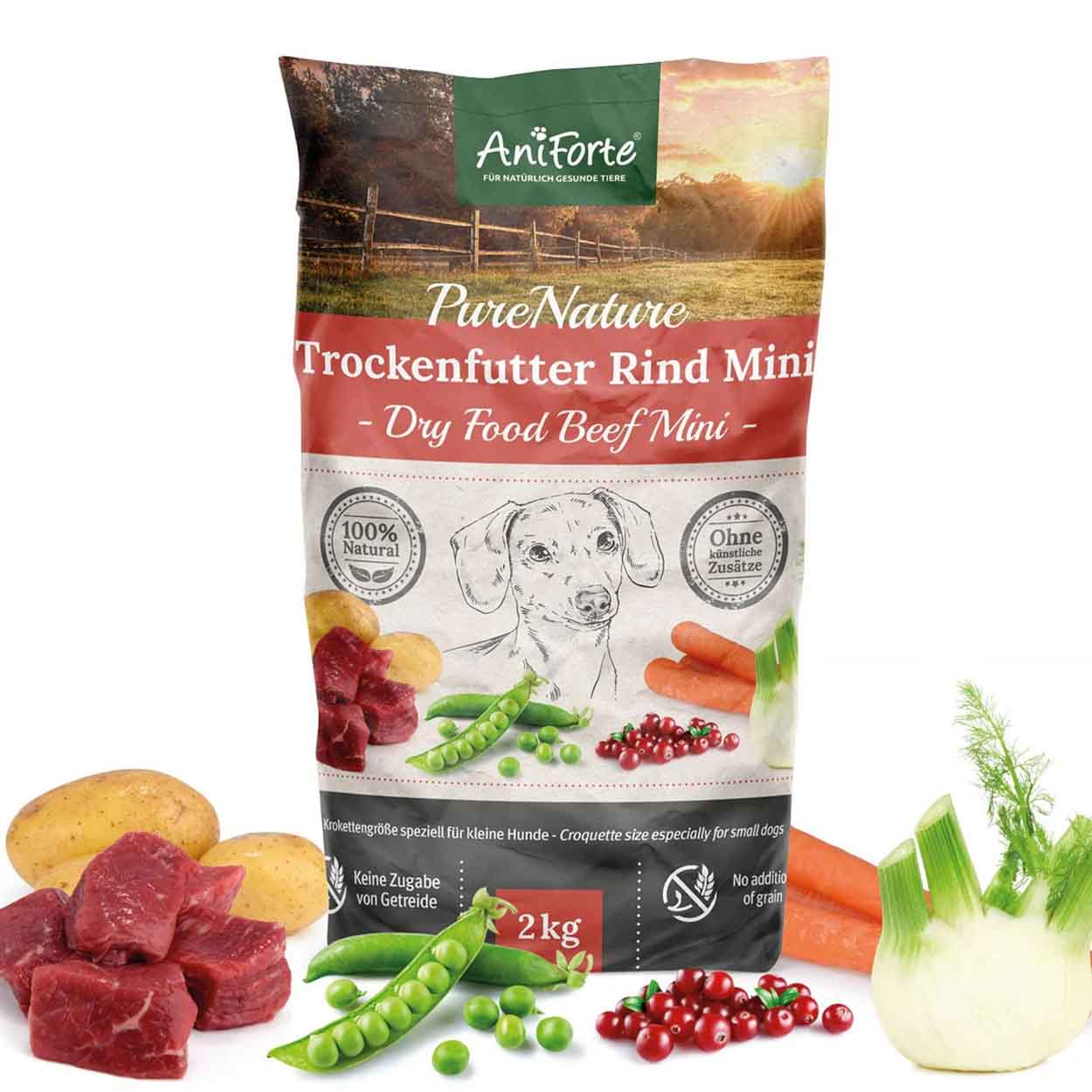 AniForte Pure Nature Rind Mini 2kg