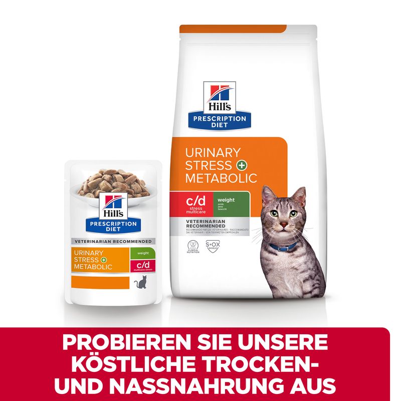 Hills Feline c/d multicare urinary stress Metabolic 3kg