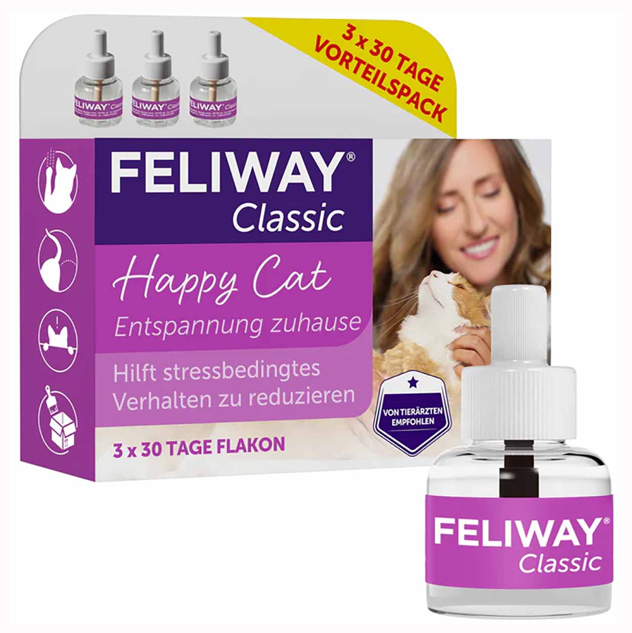 FELIWAY Classic  Vorteilspack 3x48ml