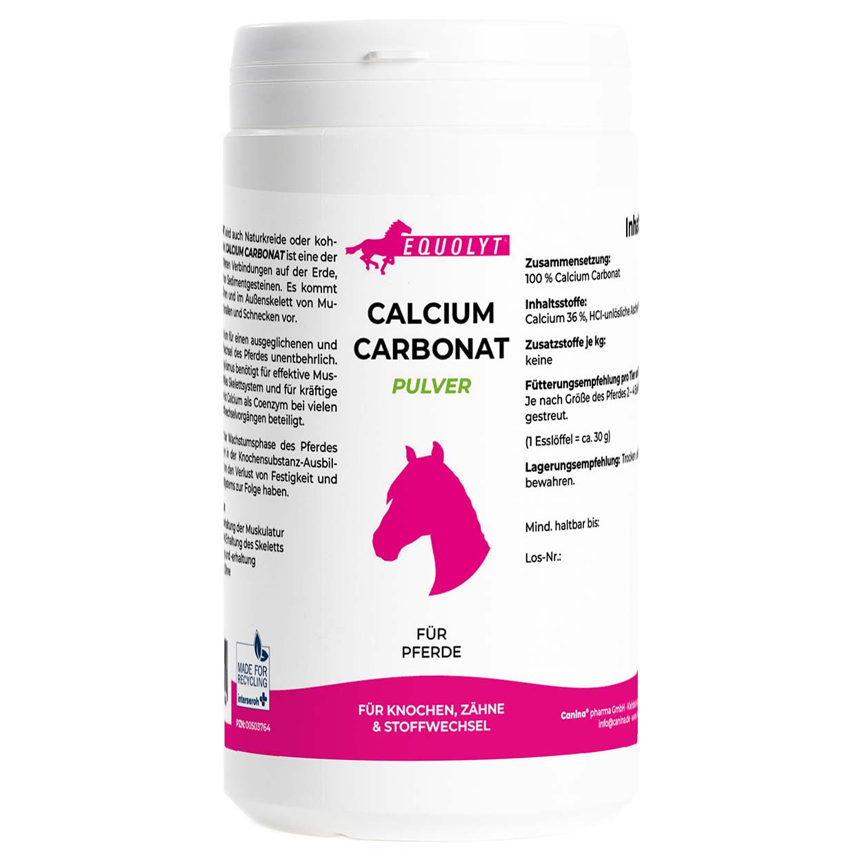 Canina Equolyt Calcium Carbonat