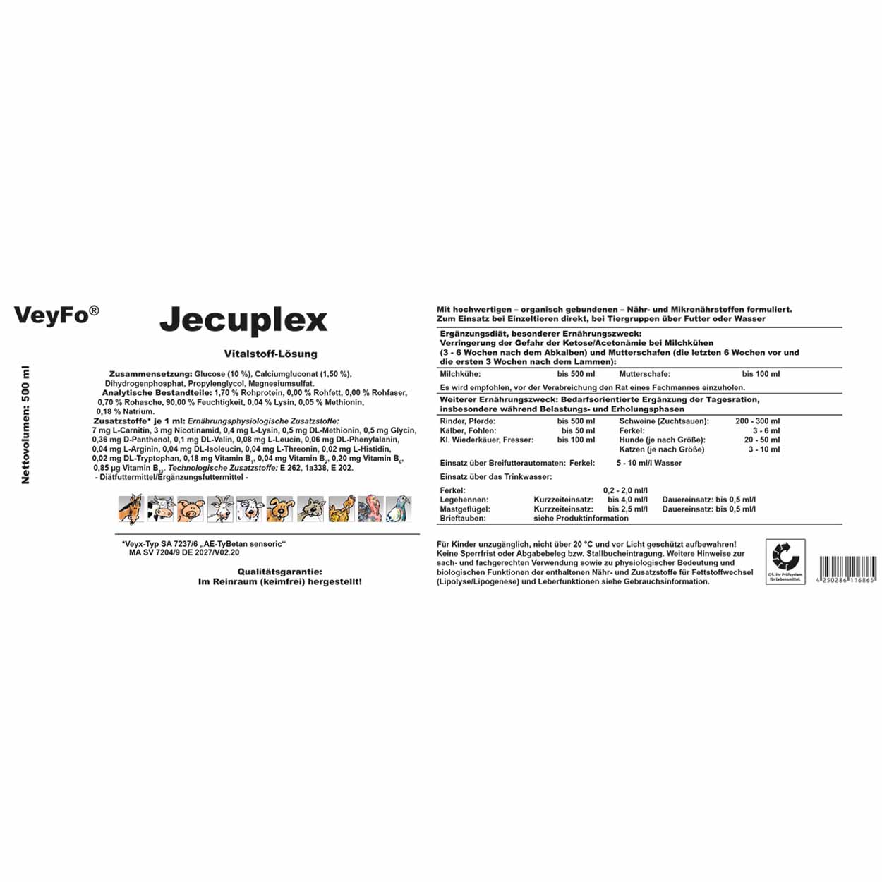 VeyFo Jecuplex 500ml