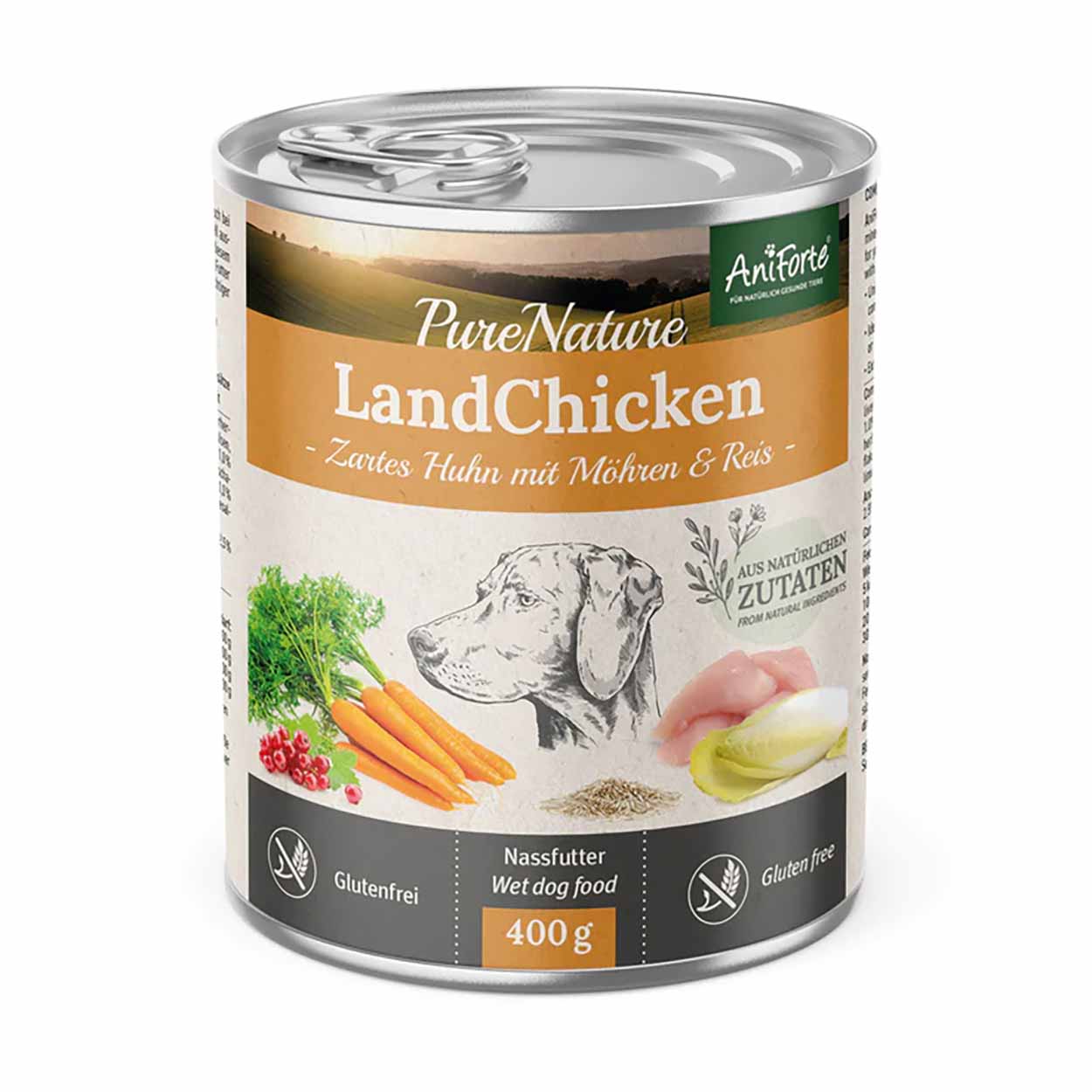 AniForte Pure Nature LandChicken Möhren