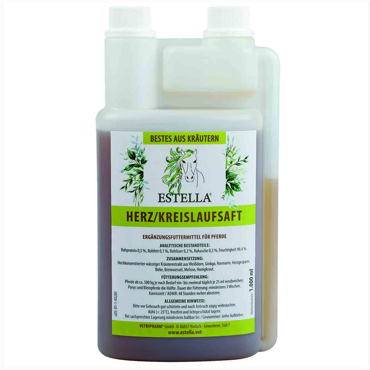 ESTELLA Herz/Kreislaufsaft 1000ml