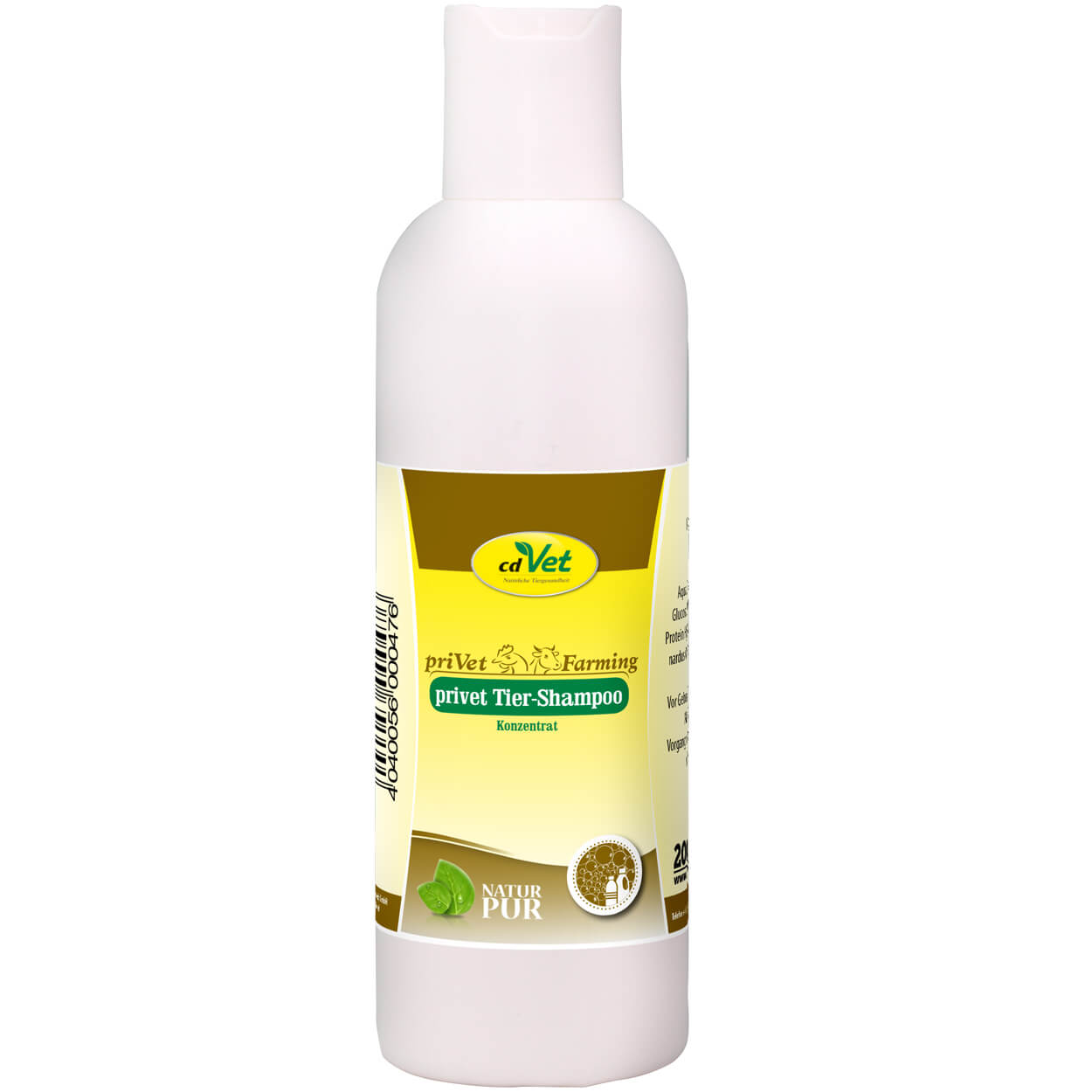 cdVet priVet Tiershampoo Konzentrat 200 ml