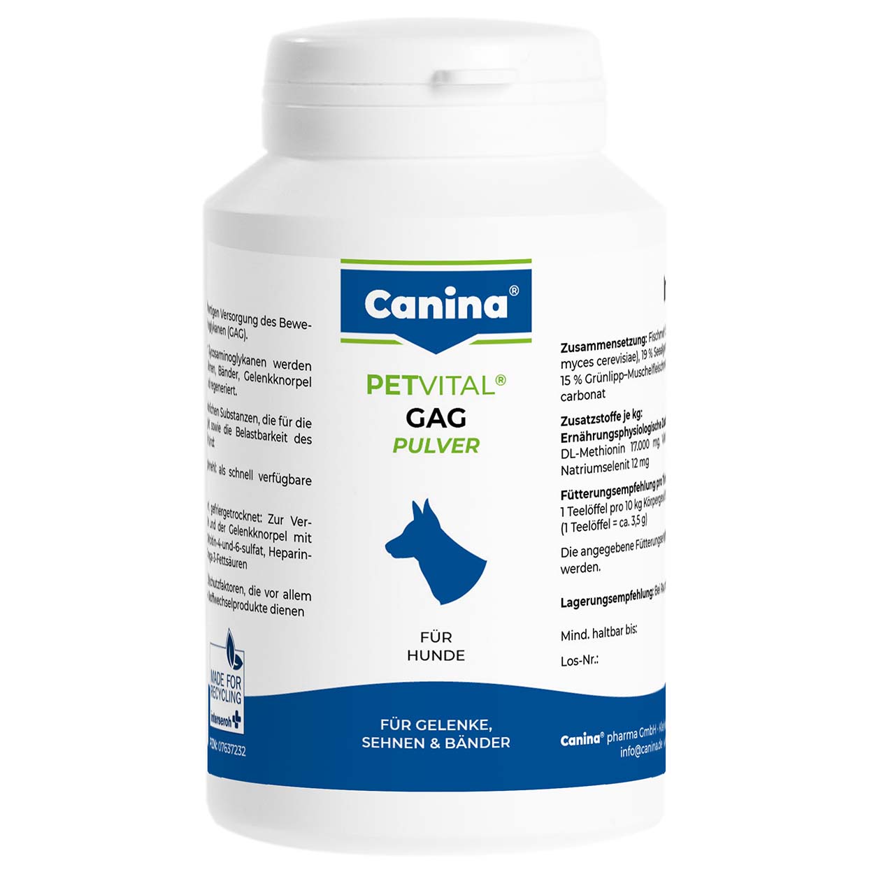 Canina Petvital GAG Pulver