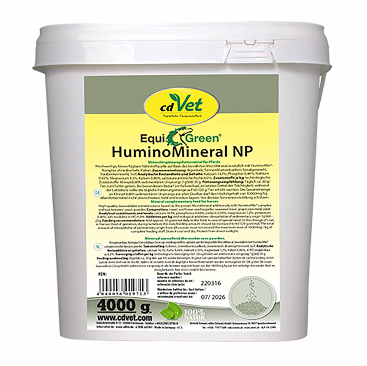 cdVet EquiGreen HuminoMineral NP 4kg