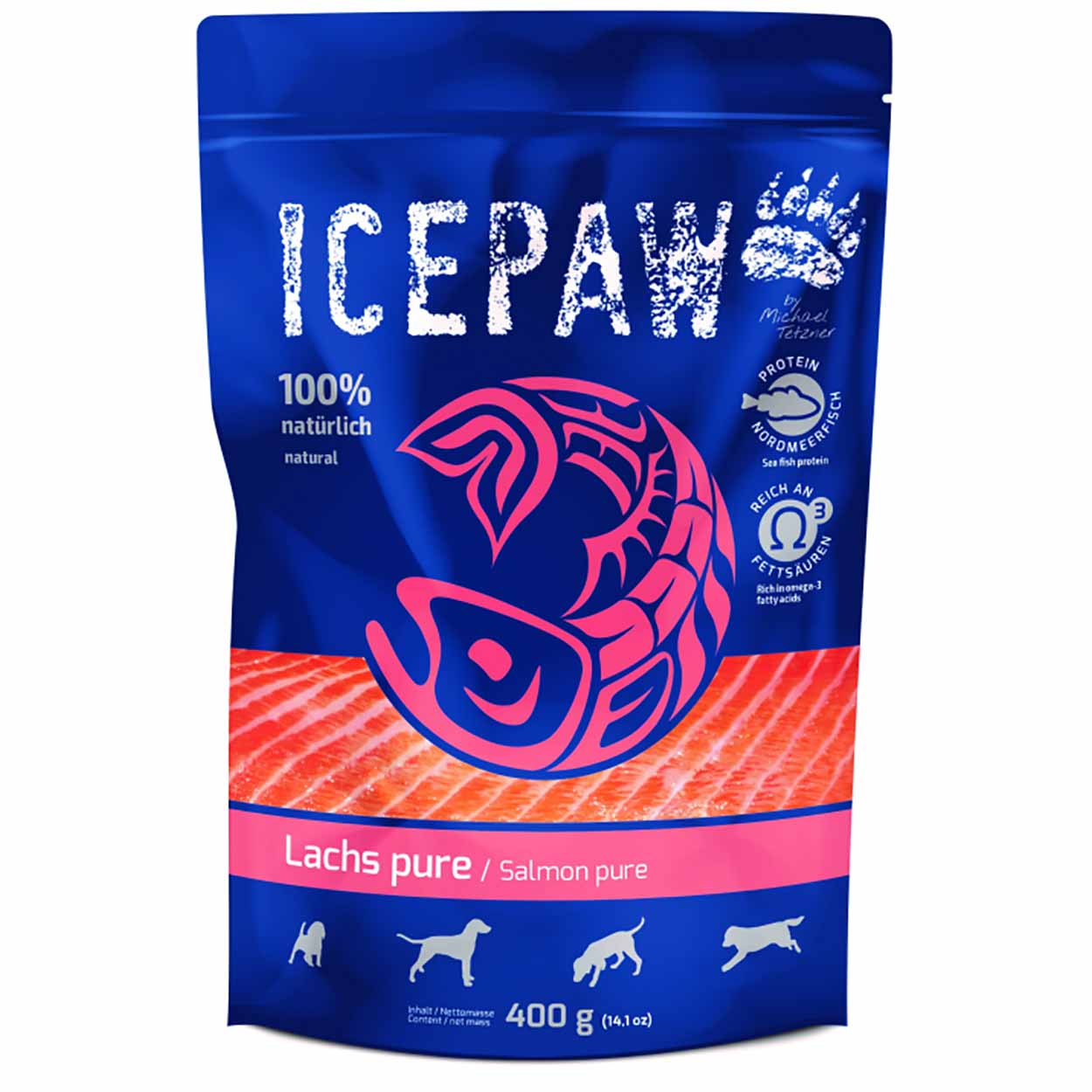 Icepaw Lachs Pure 6x400g