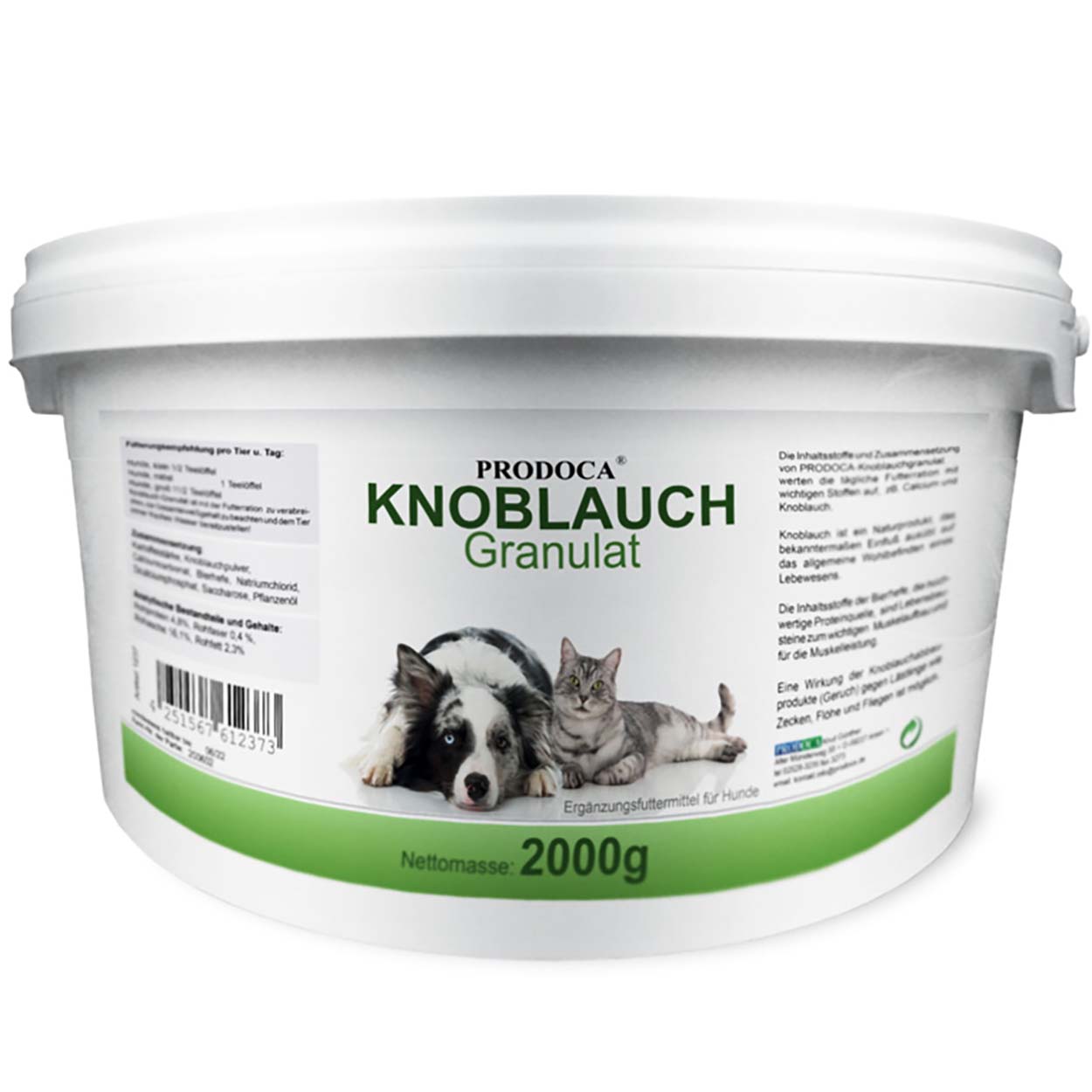 Prodoca Knoblauch Granulat Hund