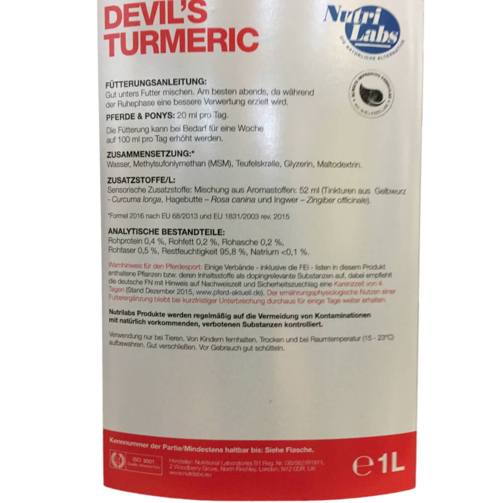 Nutri Labs Devils Turmeric