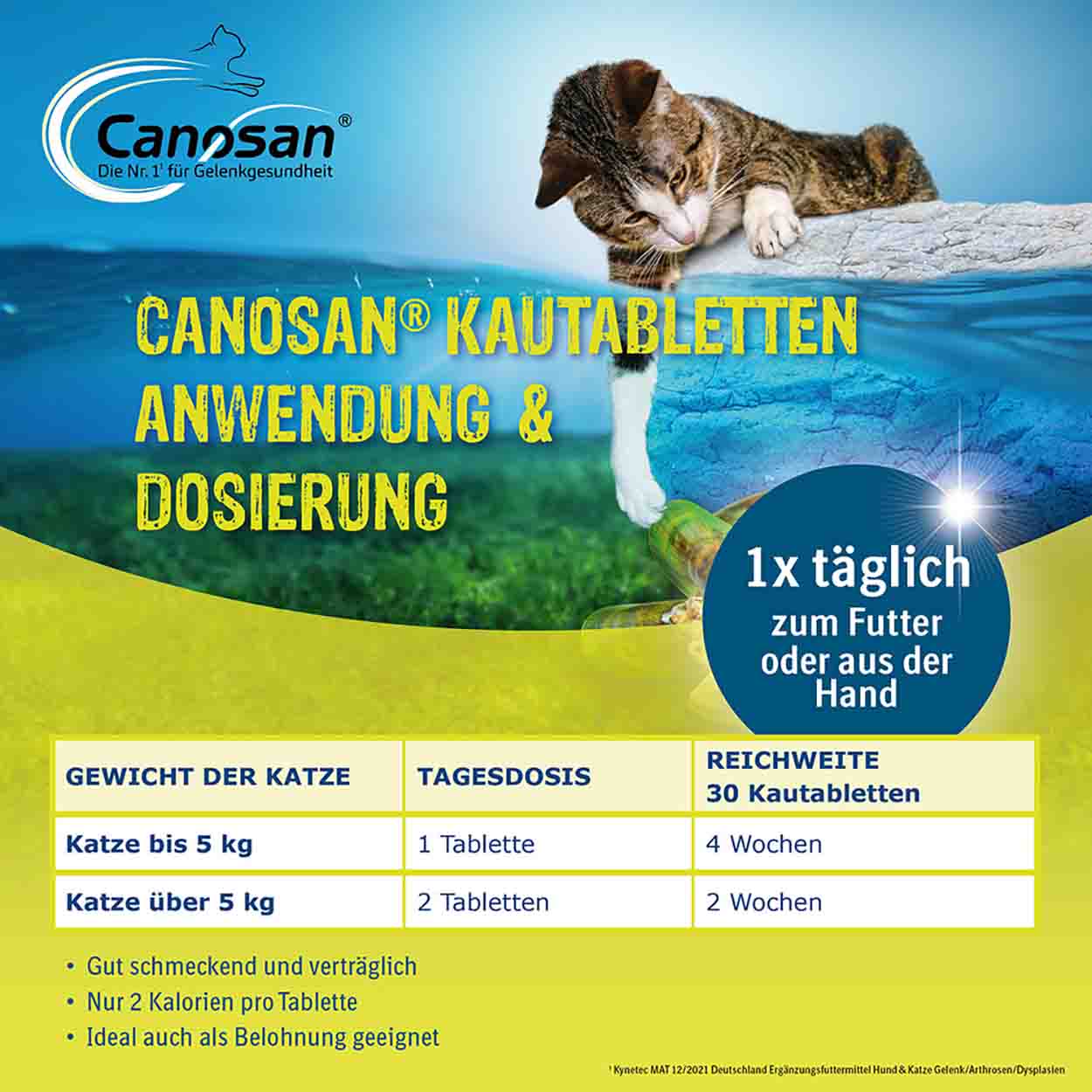 Canosan Kautabletten Katze