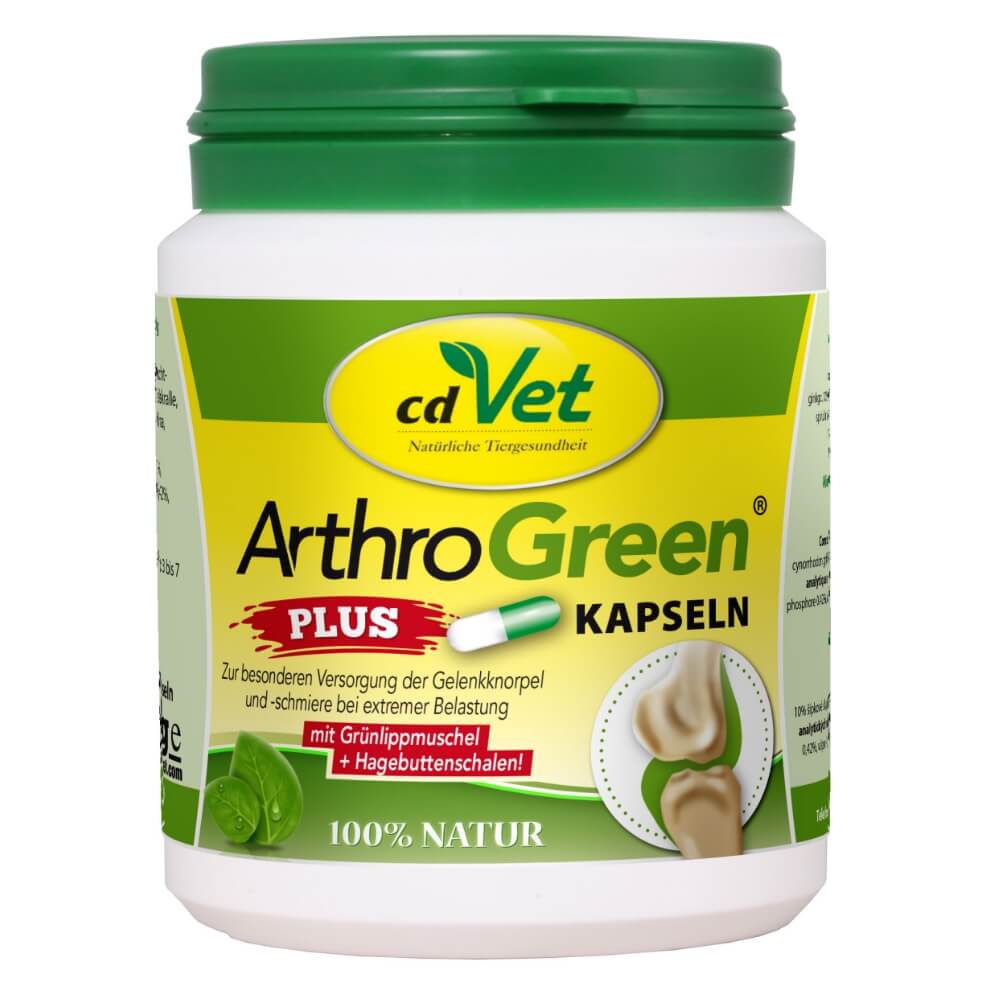 cdVet ArthroGreen plus Kapseln MHD 10-2024