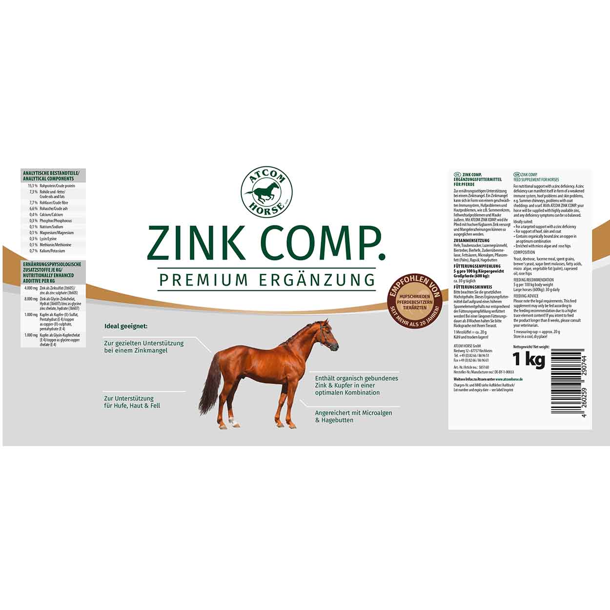 Atcom Zink Comp 1kg