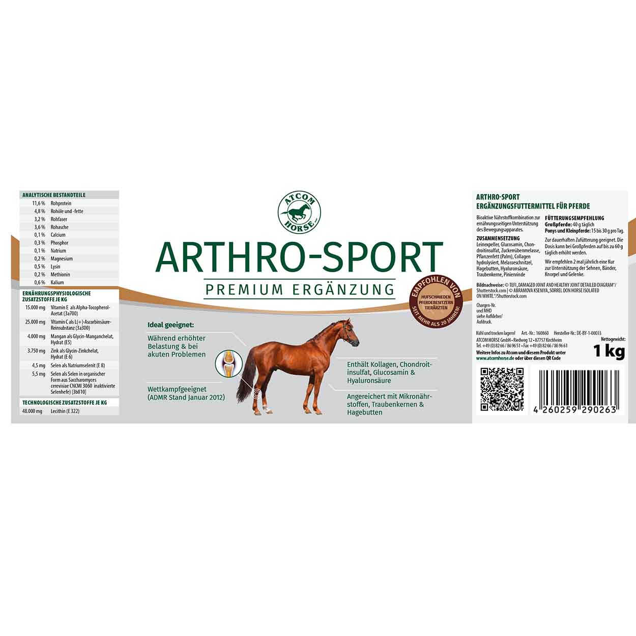 Atcom Arthro Sport 1kg