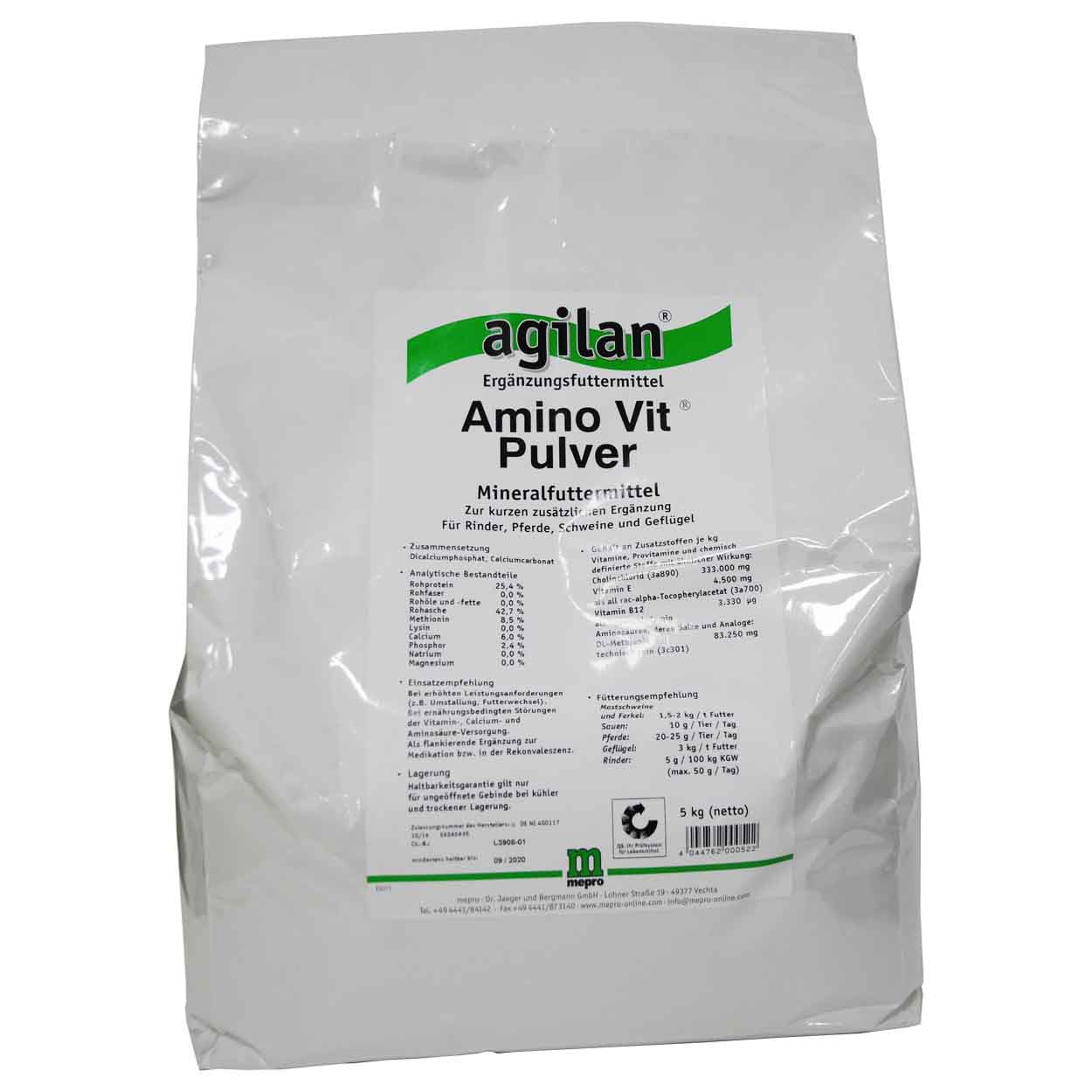 agilan Amino Vit Pulver 5kg