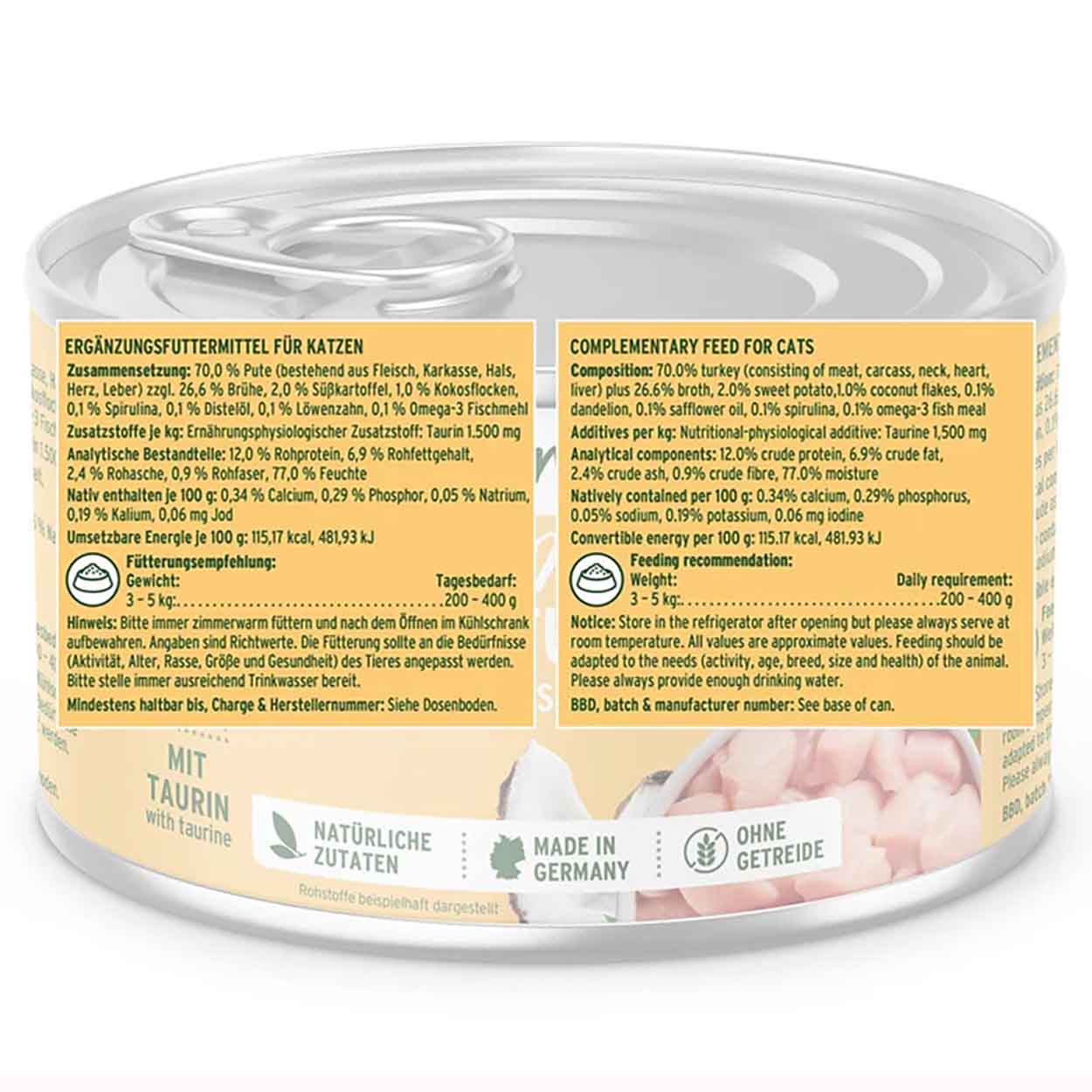 AniForte Pure Nature Fine Turkey 6x200g