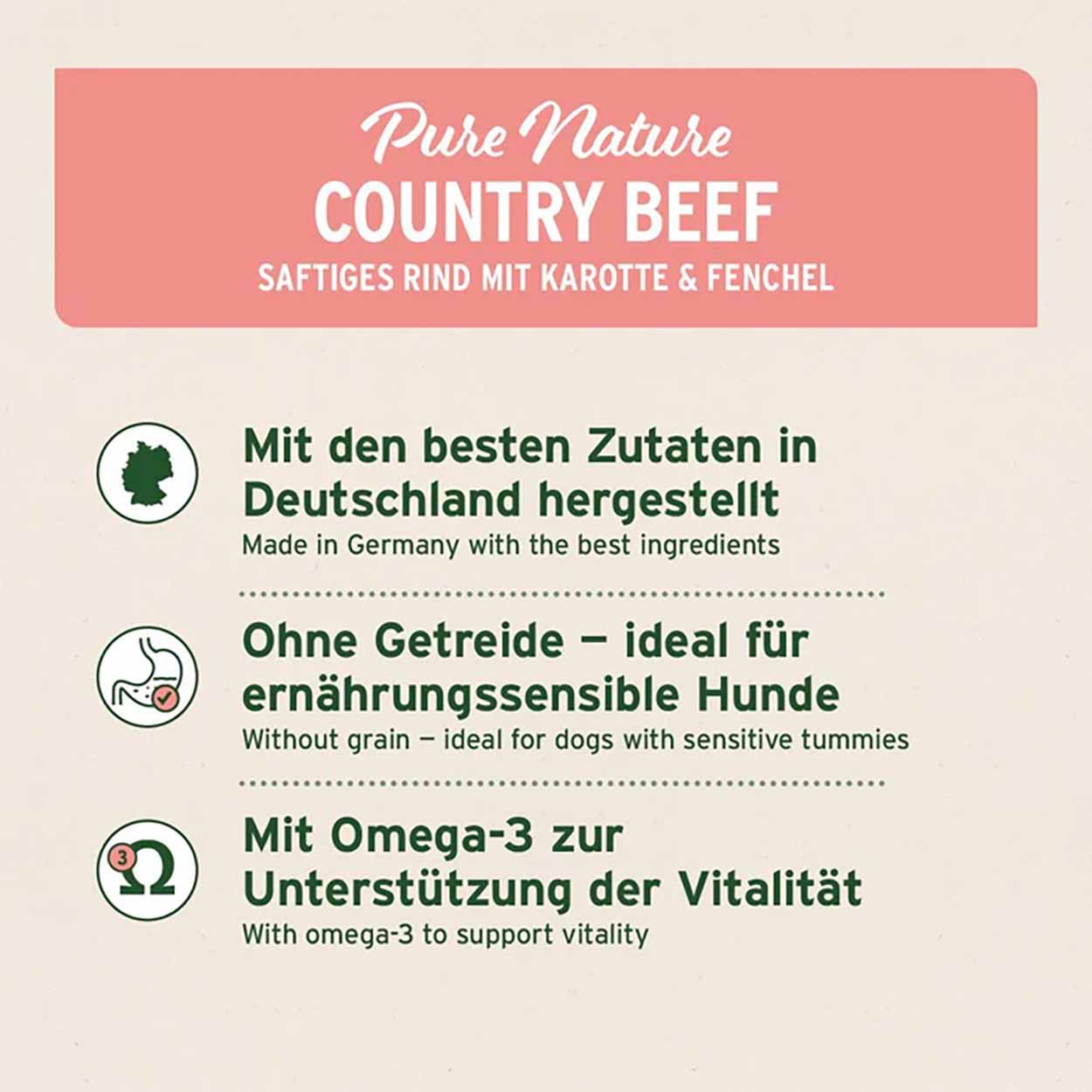 AniForte Pure Nature Country Beef