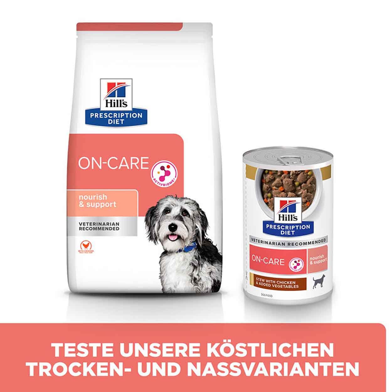 Hills Canine On-Care Ragout Huhn Gemüse 12x354g