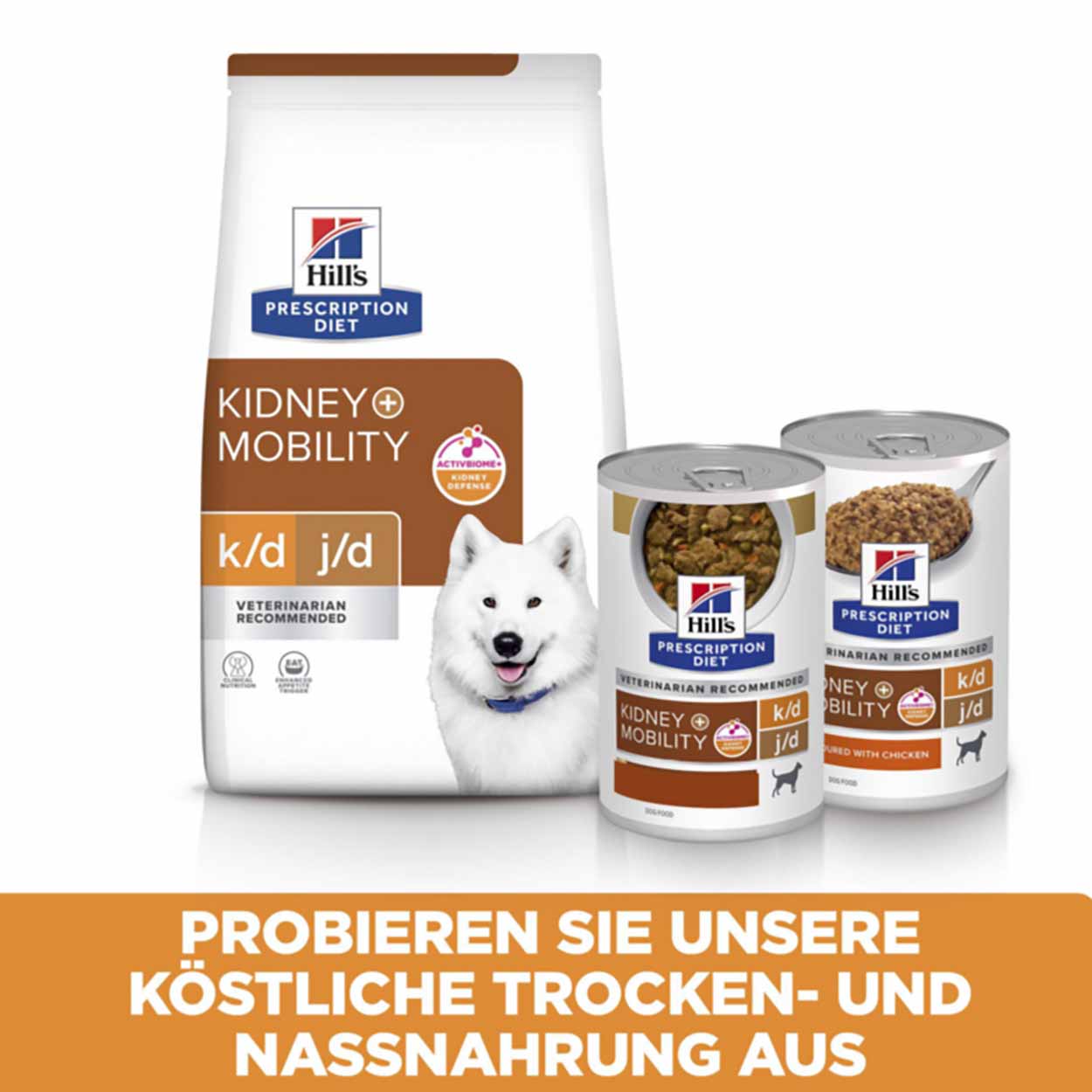 Hills Canine k/d Mobility Ragout Huhn Gemüse12x354g