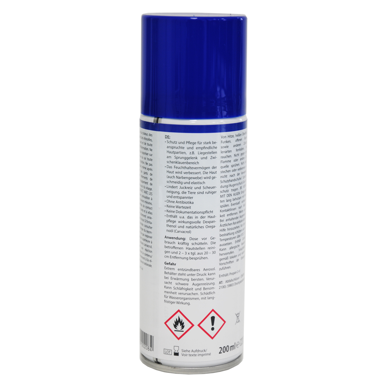 Agrochemica Hautpflege Blue Spray 200ml