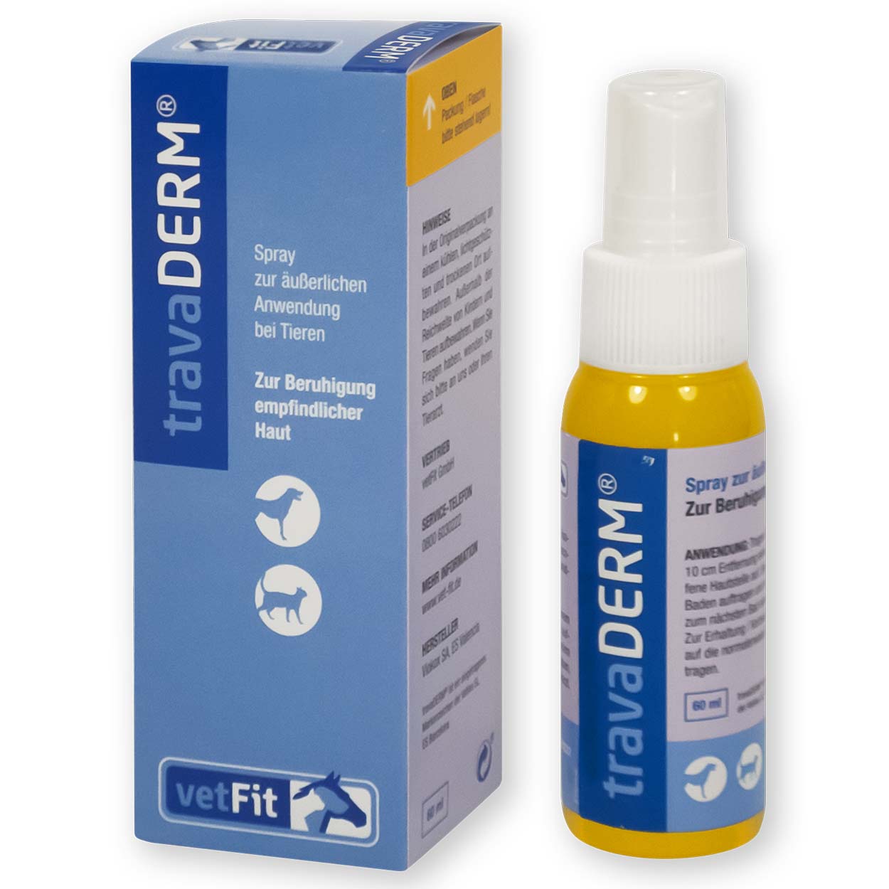 travaDERM Spray 60ml