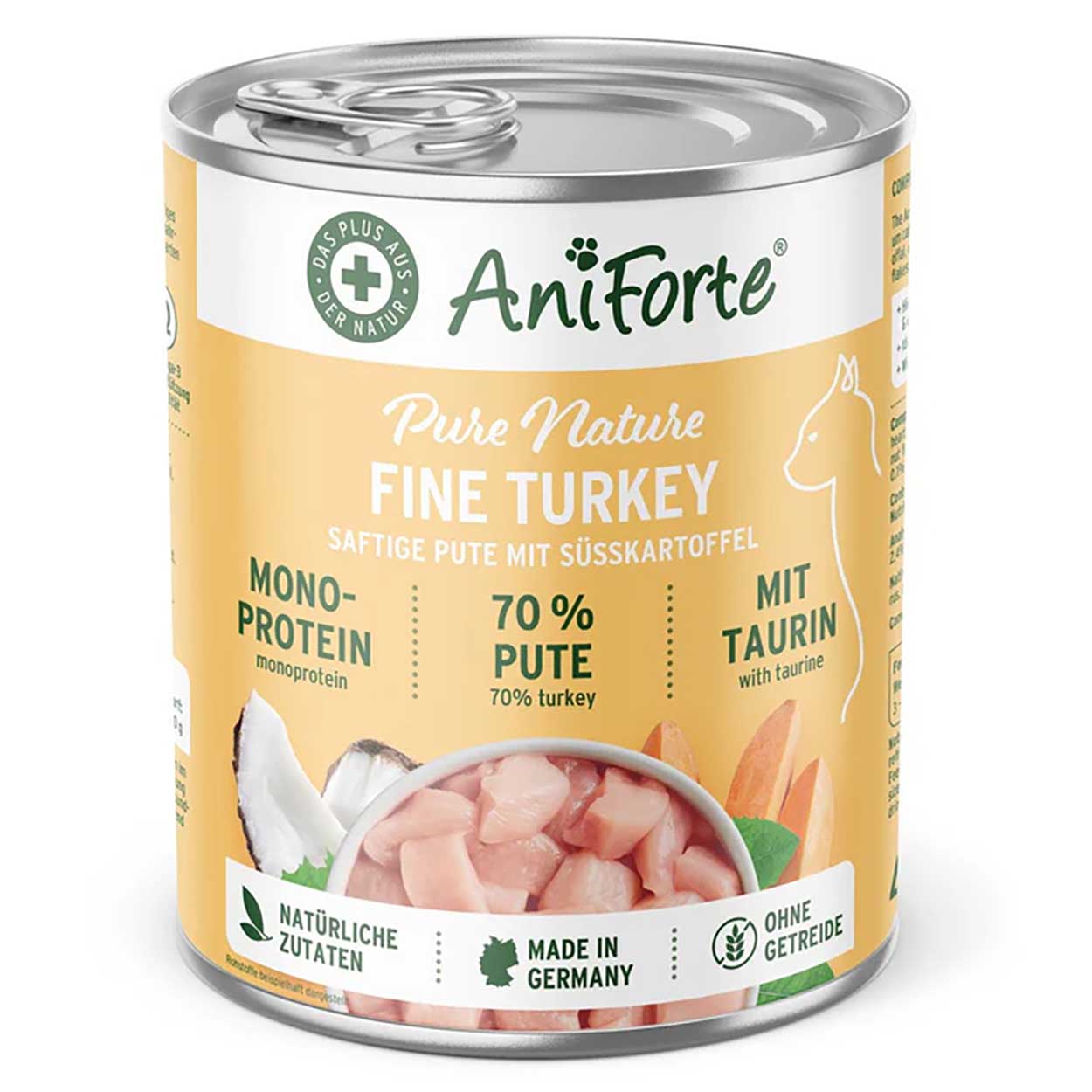 AniForte Pure Nature Fine Turkey 6x400g