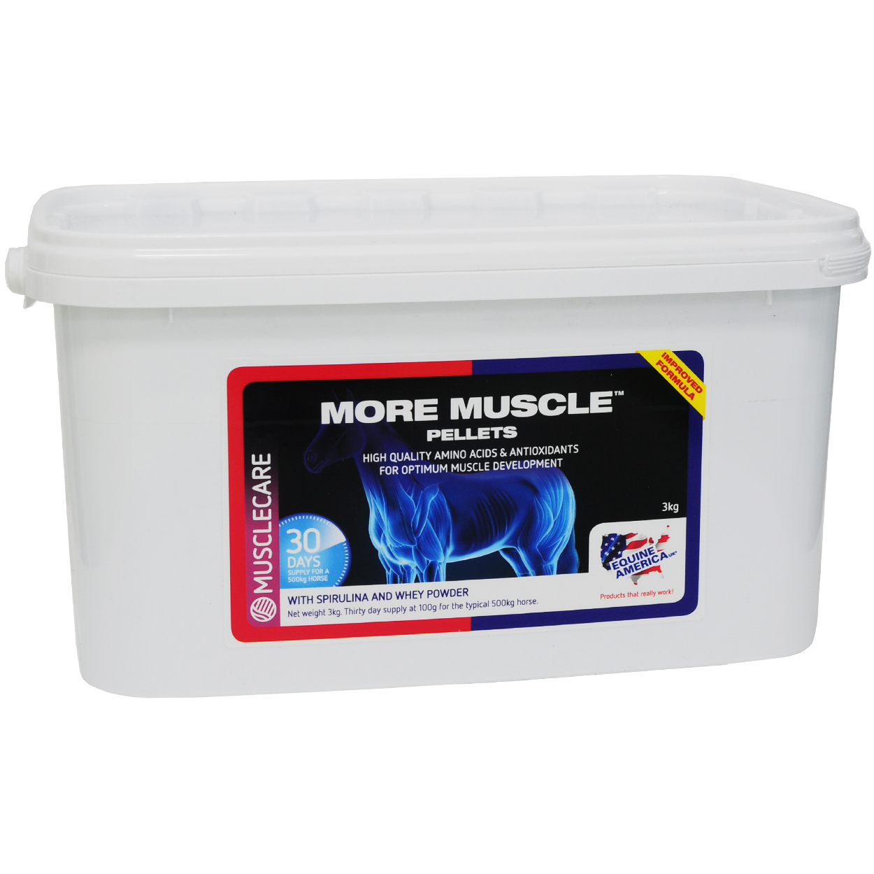 Equine More Muscle Pellets 10kg