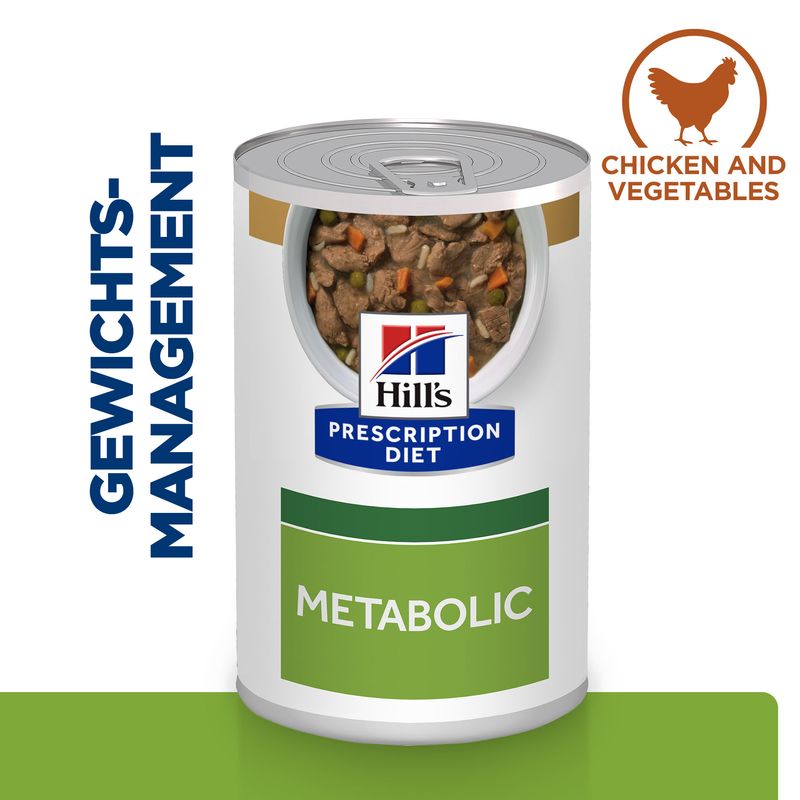 Hills Canine Metabolic Ragout Huhn Gemüse 12x354g