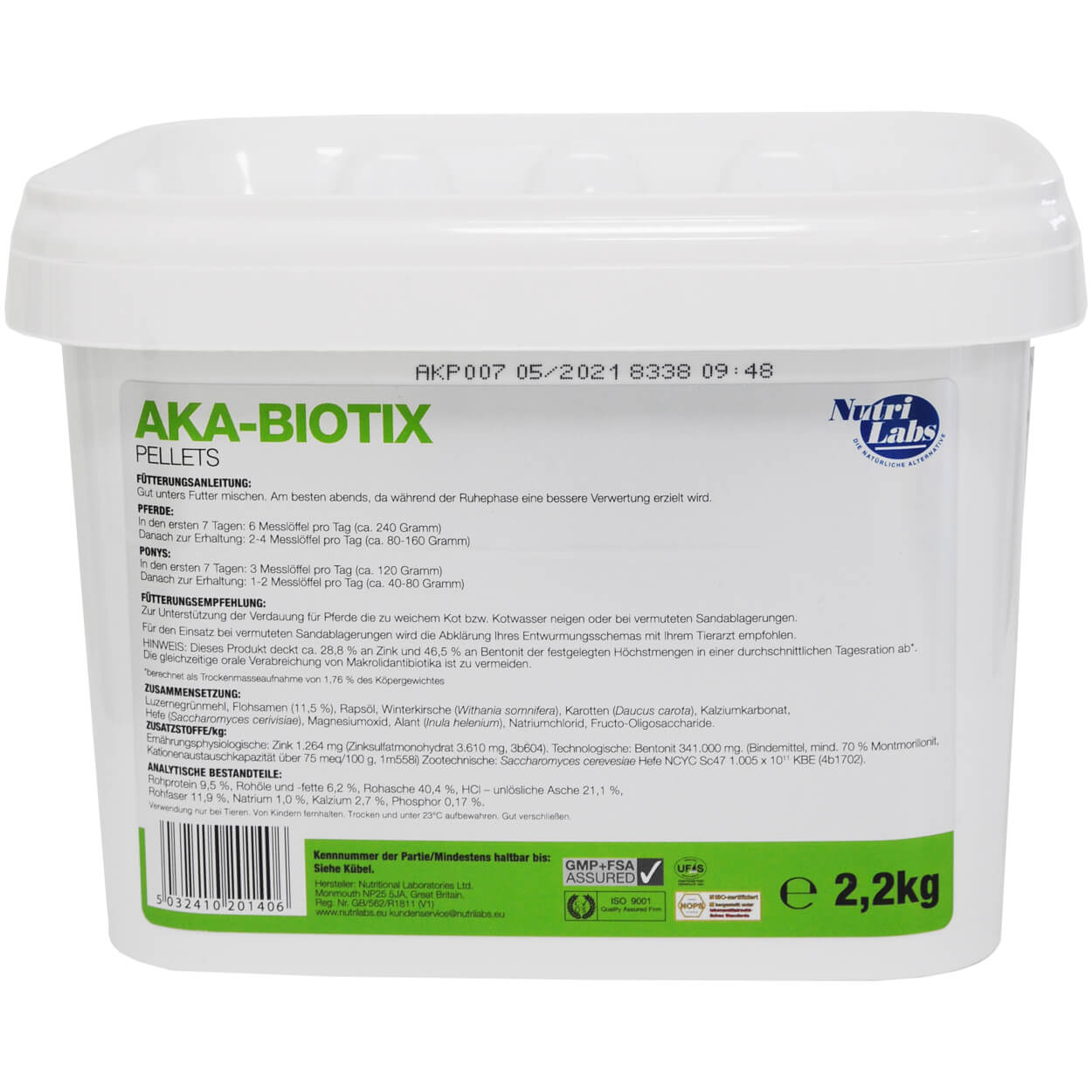 Nutri Labs Aka Biotix 2,2kg