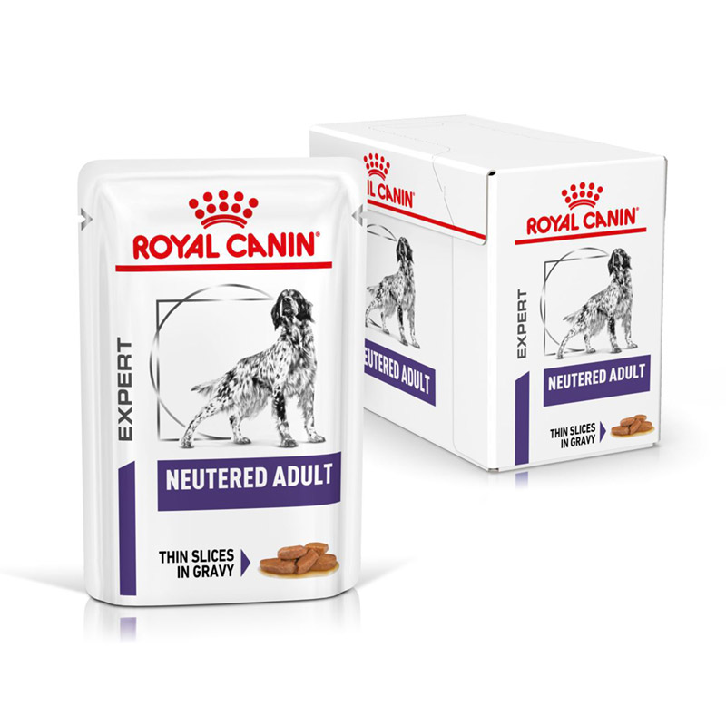 Royal Canin Hund neutered Adult feine Stückchen in Soße 12x100g