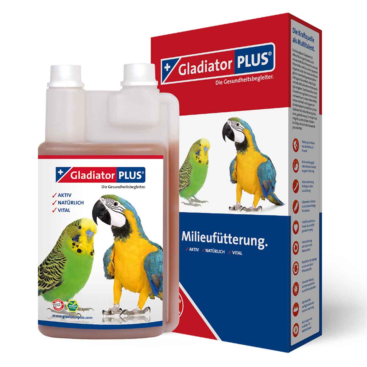 Gladiator Plus Vögel