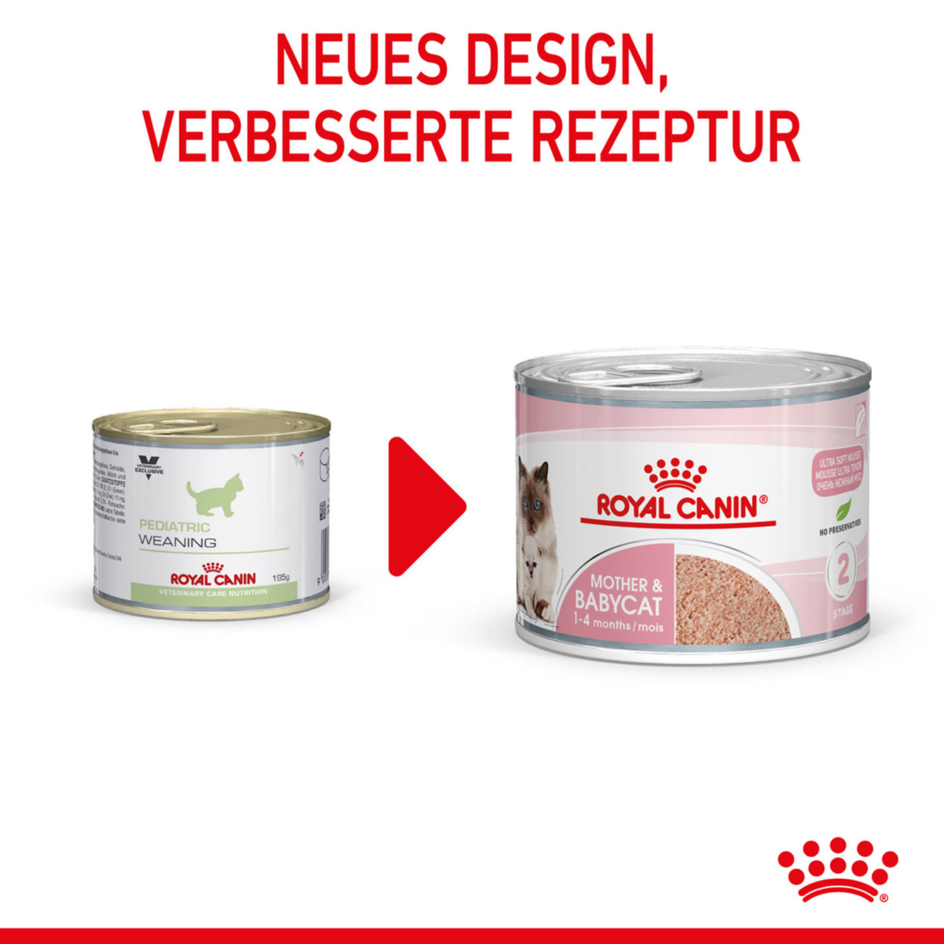 Royal Canin Katze Mother & Babycat Mousse 12x195g