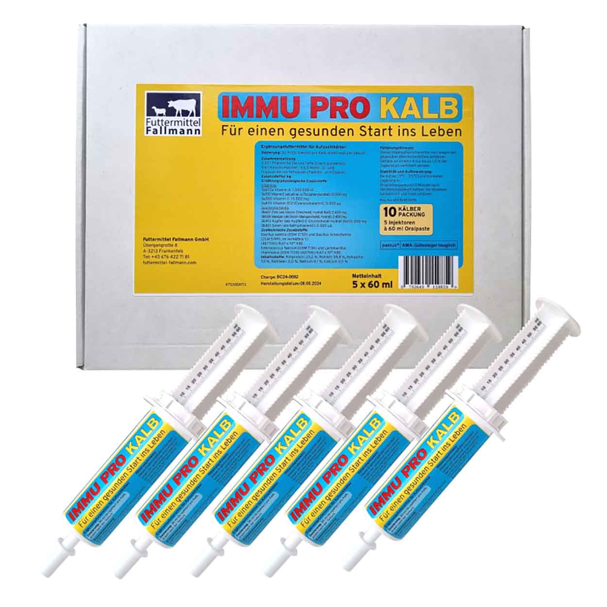 Immu Pro Kalb 5x50ml Bruchpasten