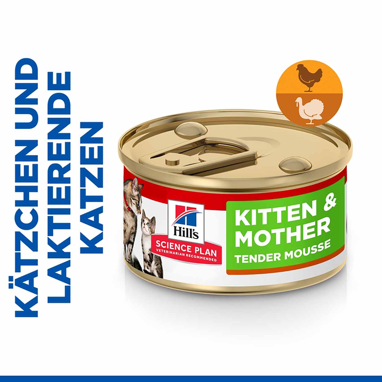 Hills Science Plan Katze Kitten & Mother Tender Mousse 24x85g