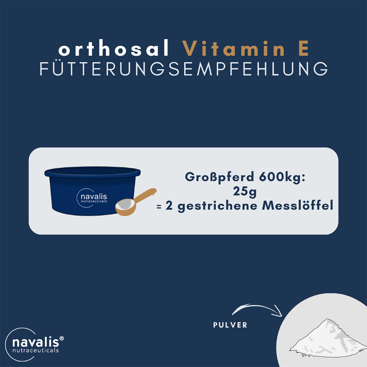 orthosal Vitamin E 750g