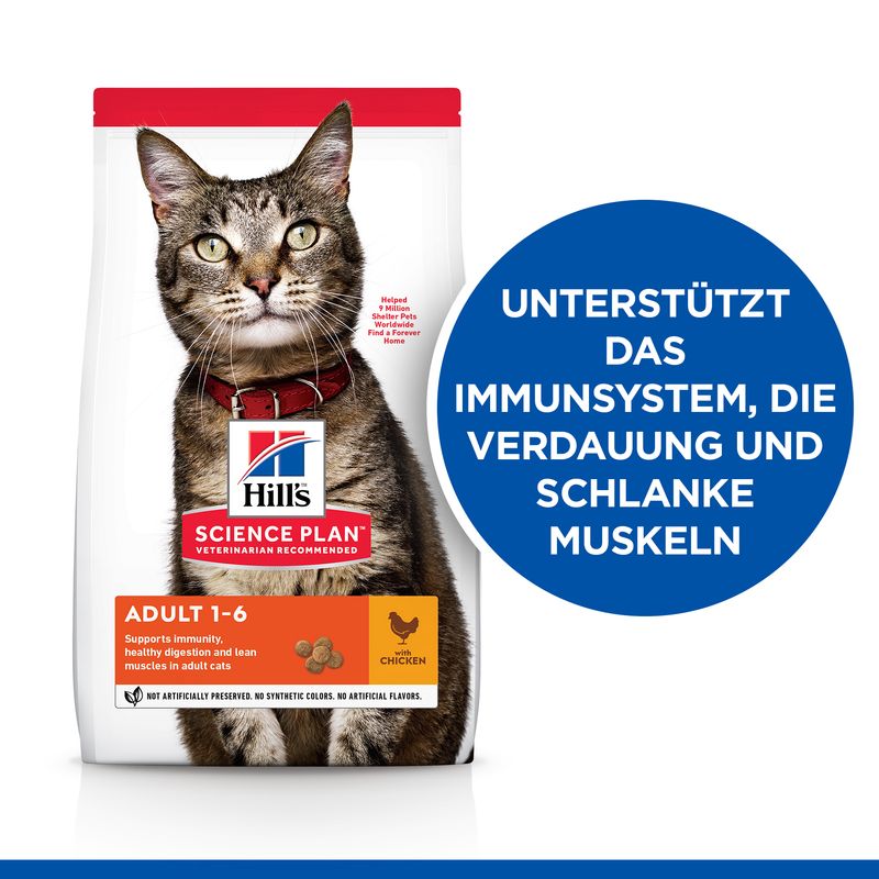 Hills Science Plan Katze Adult Huhn 10kg