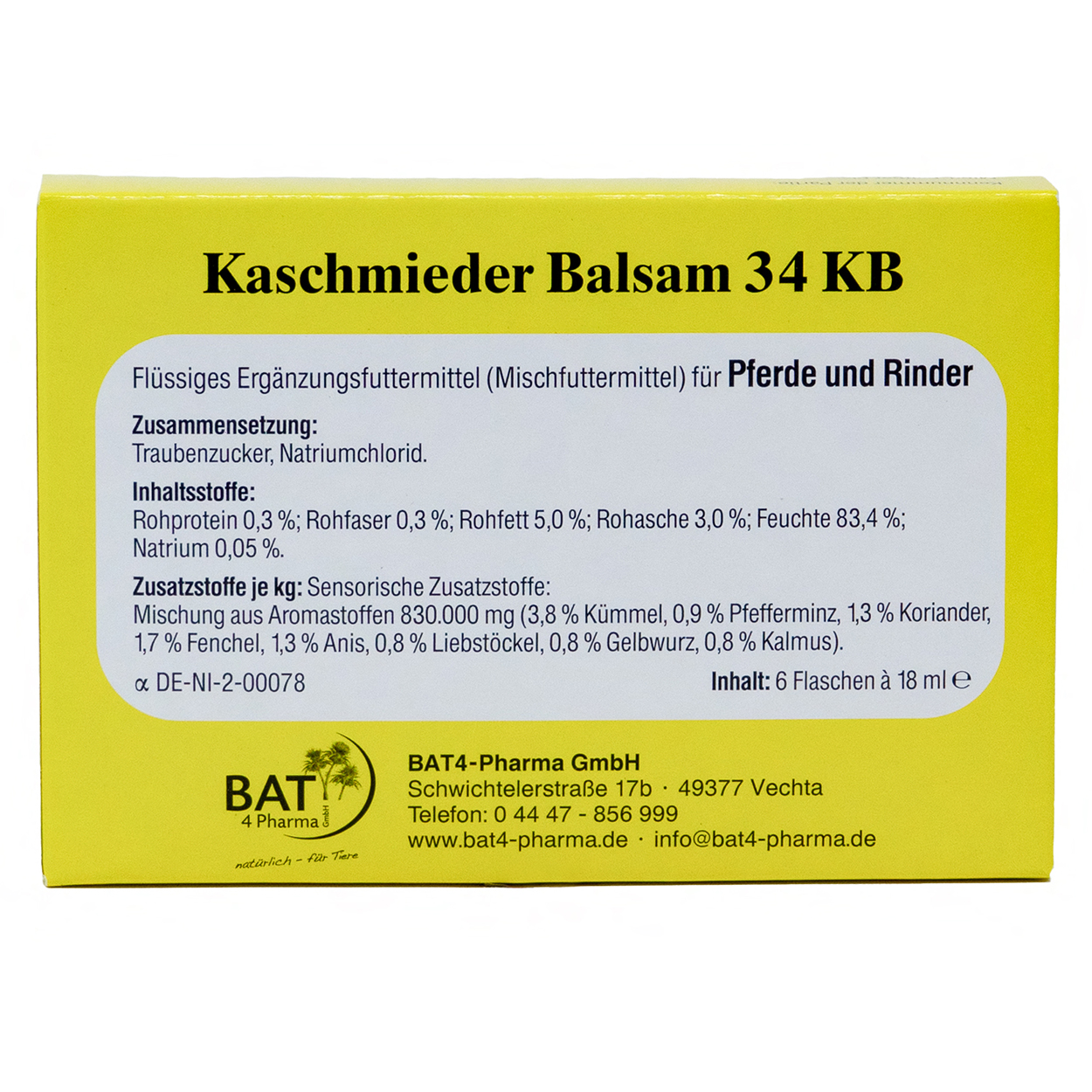 Kaschmieder Balsam 34