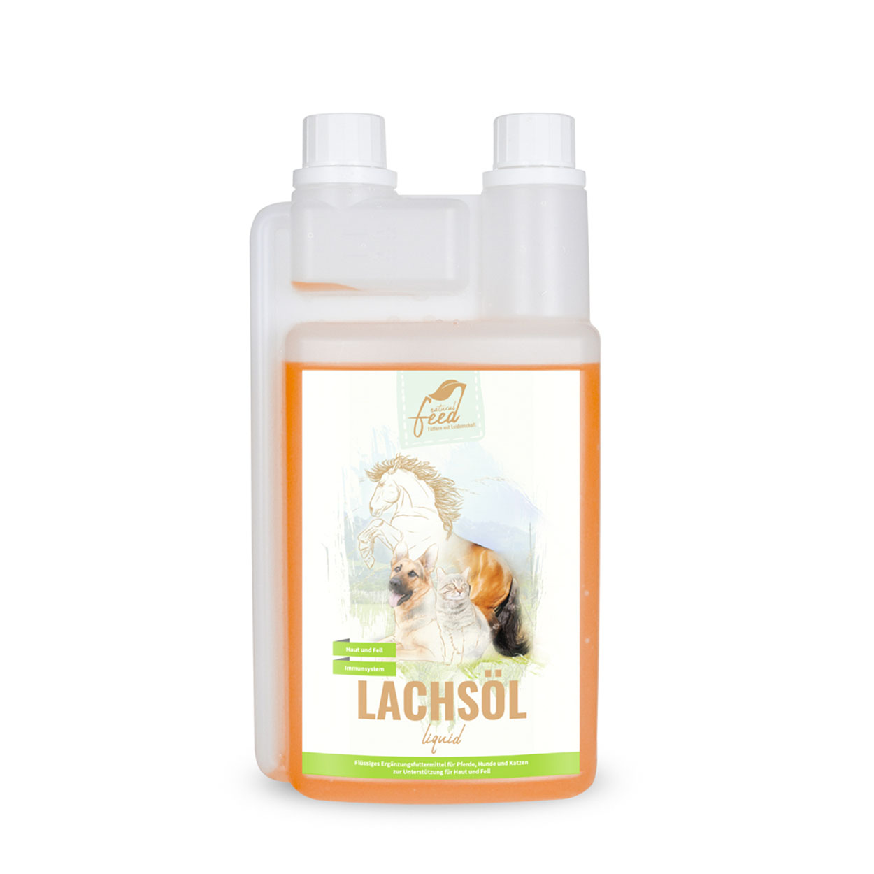 Natural Feed Lachsöl 1000ml