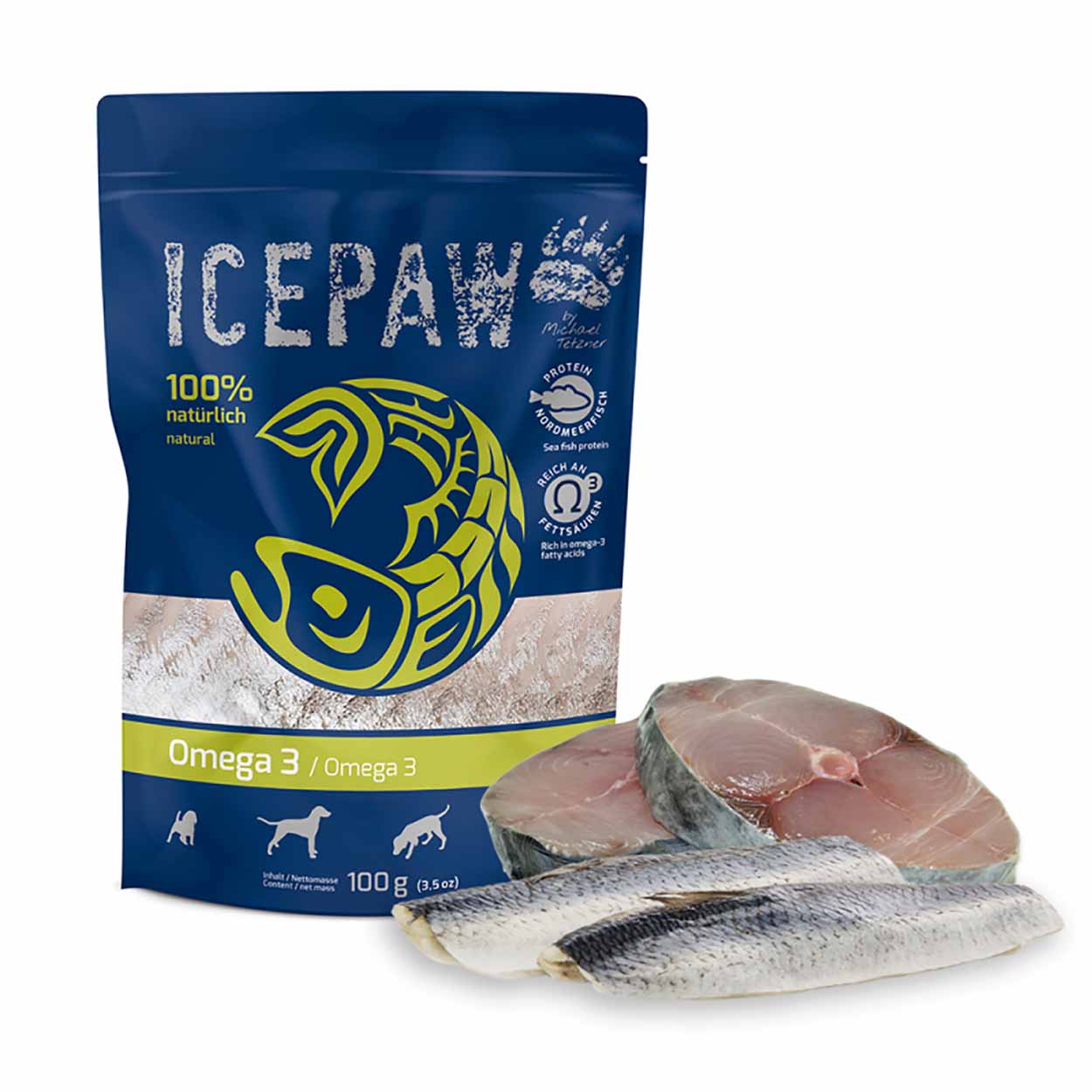 Icepaw Omega-3 12x100g