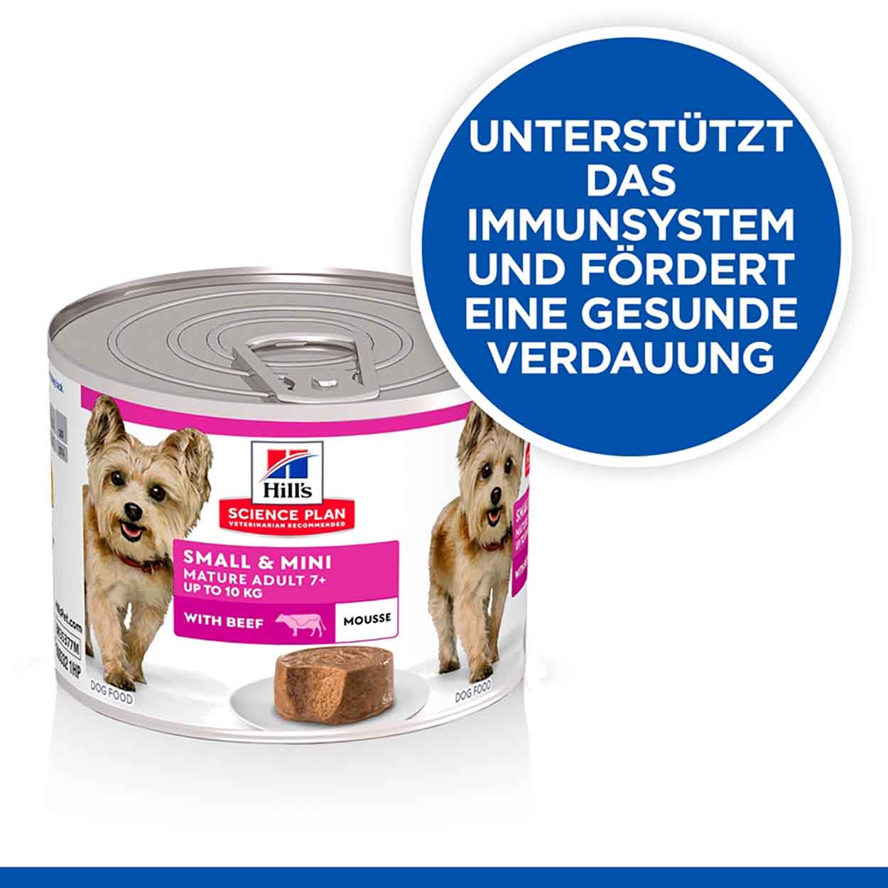 Hills Science Plan Hund Small & Mini Adult Mousse Rind 12x200g