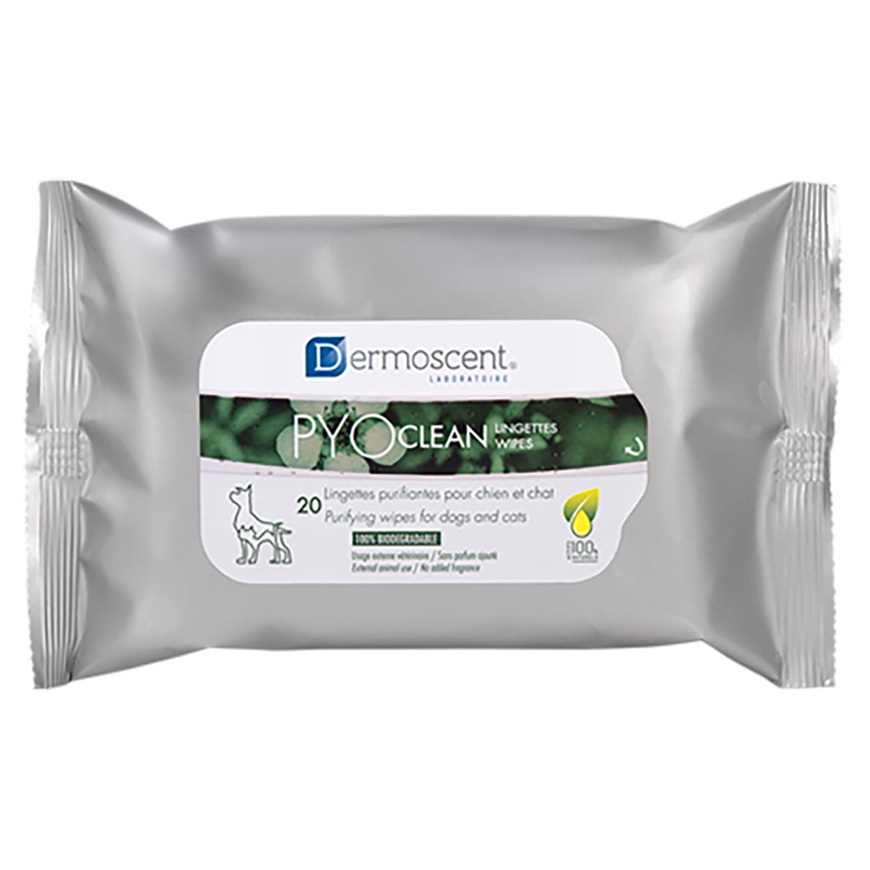 Dermoscent PYOclean Wipes Hund 20 Tücher