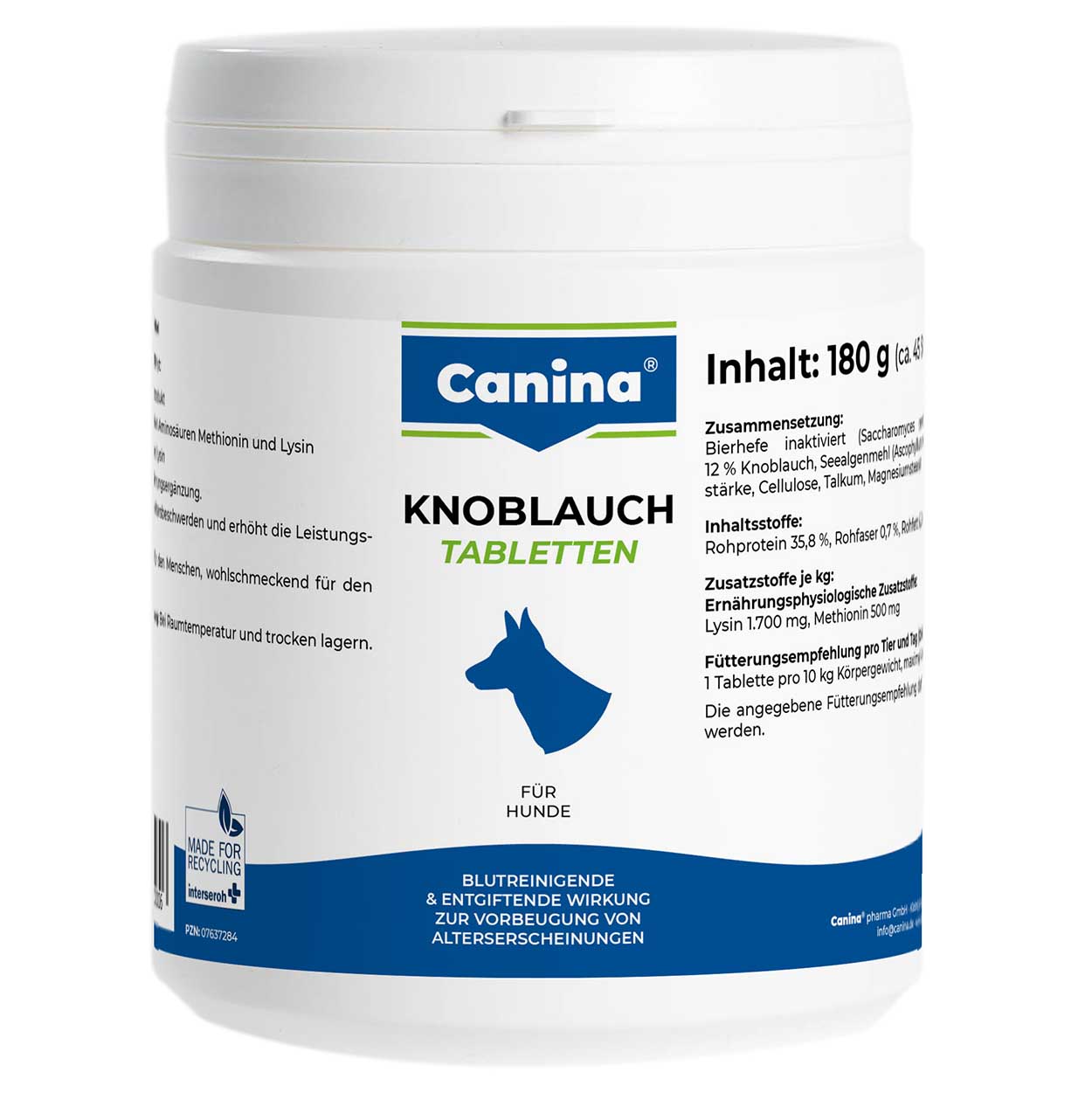 Canina Knoblauch Tabletten