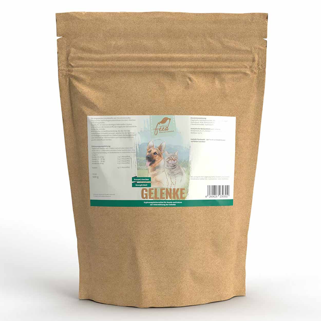 Natural Feed Gelenke Hund 500g