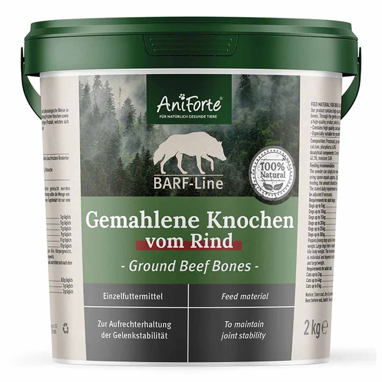 AniForte BARF-Line Gemahlene Knochen 2 kg