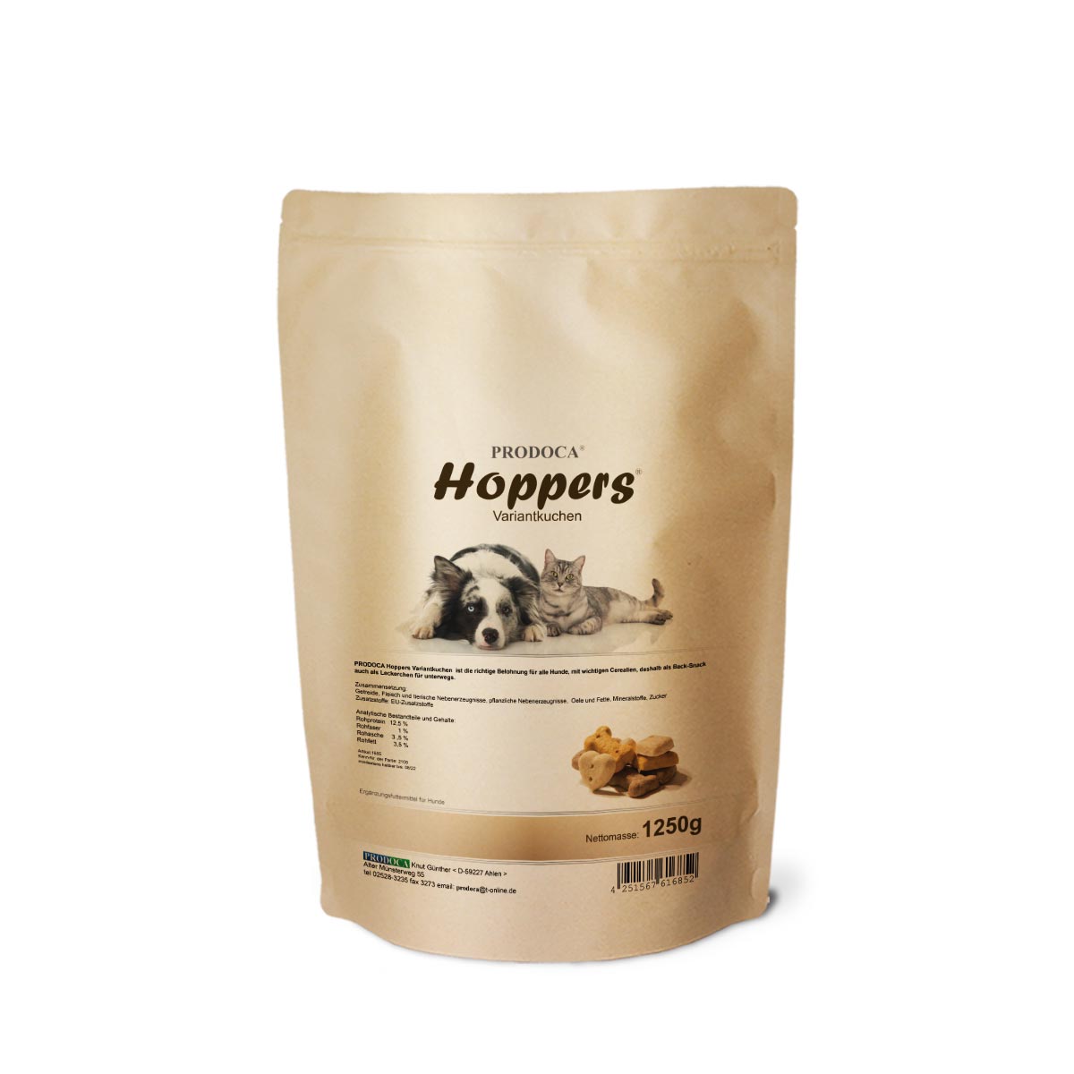 Prodoca Hoppers Variantkuchen Hund