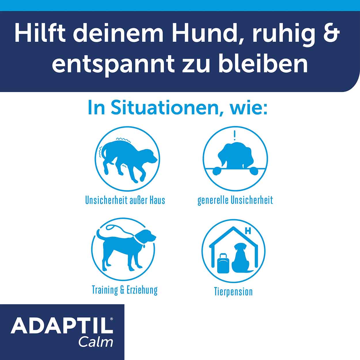 Adaptil Calm Halsband kleine Hunde 37cm