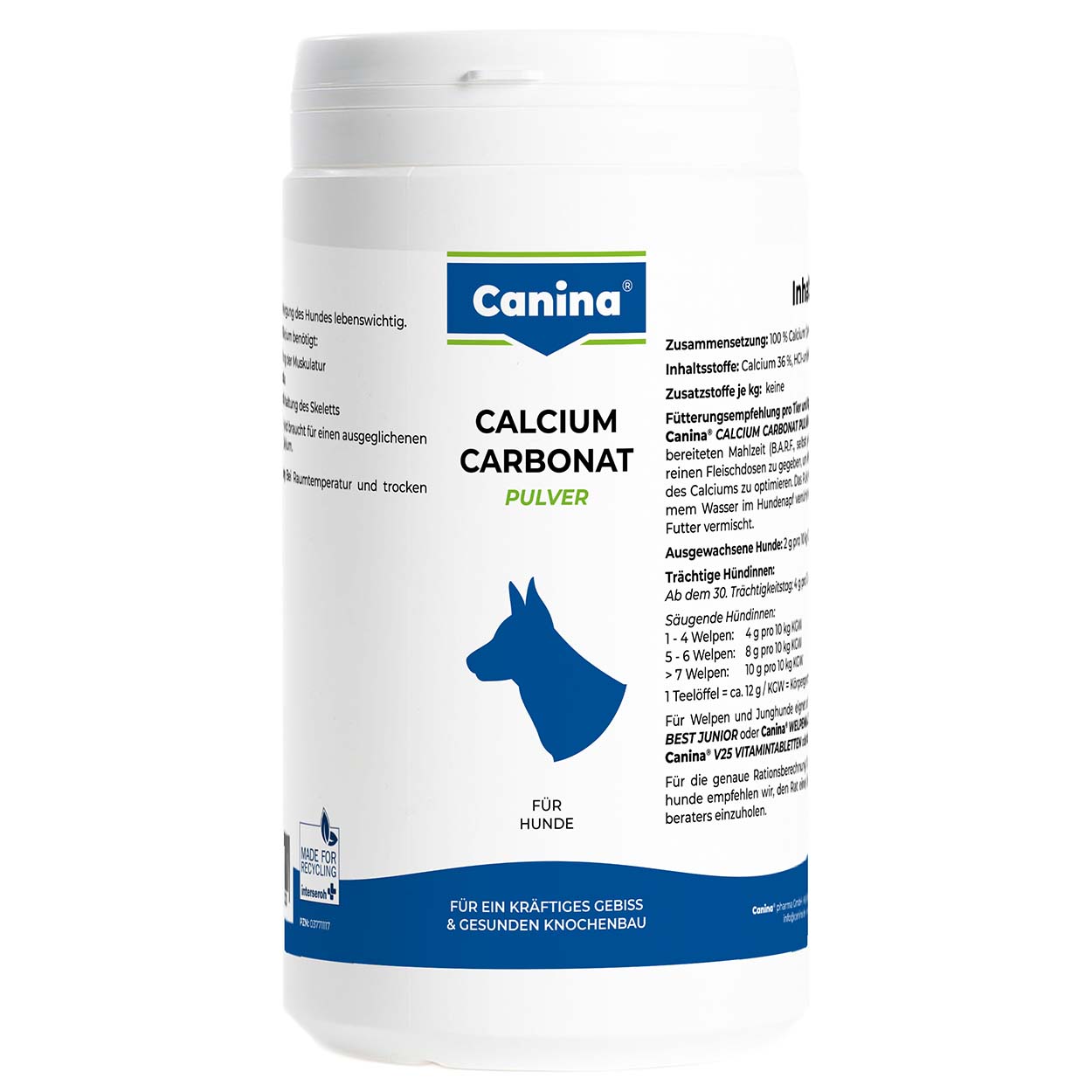 Canina Calcium Carbonat Pulver