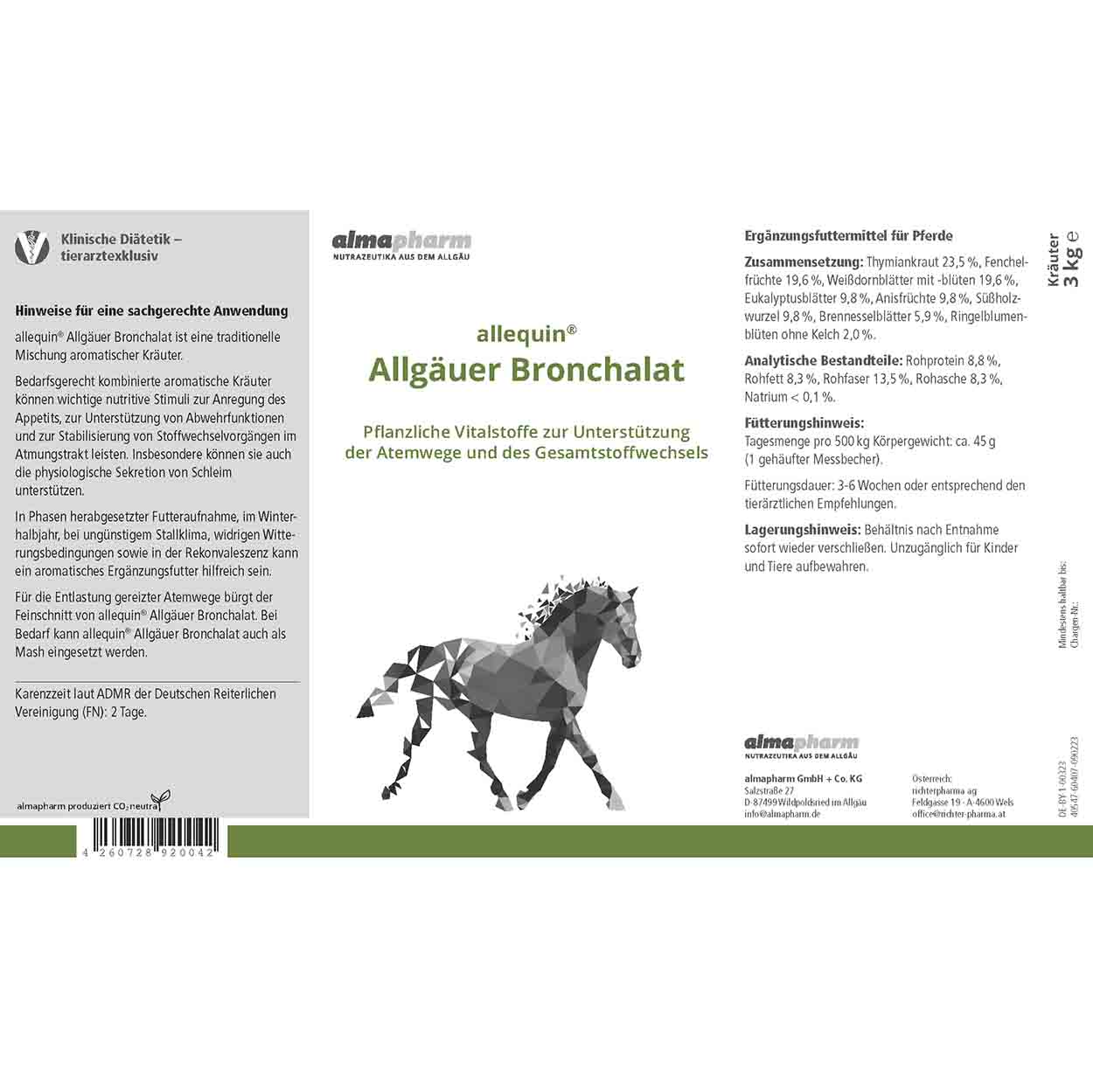 allequin Allgäuer Bronchalat 3kg