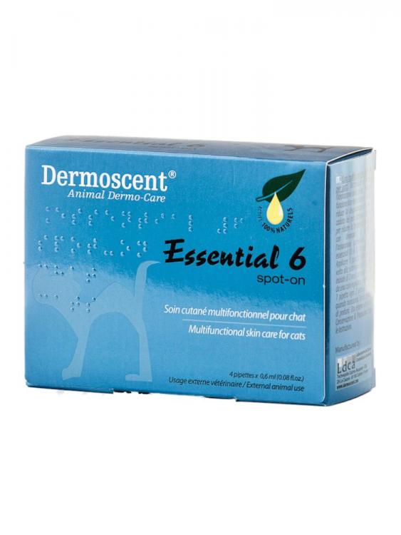 Dermoscent Essential 6 spot-on Katze 1 Amp.