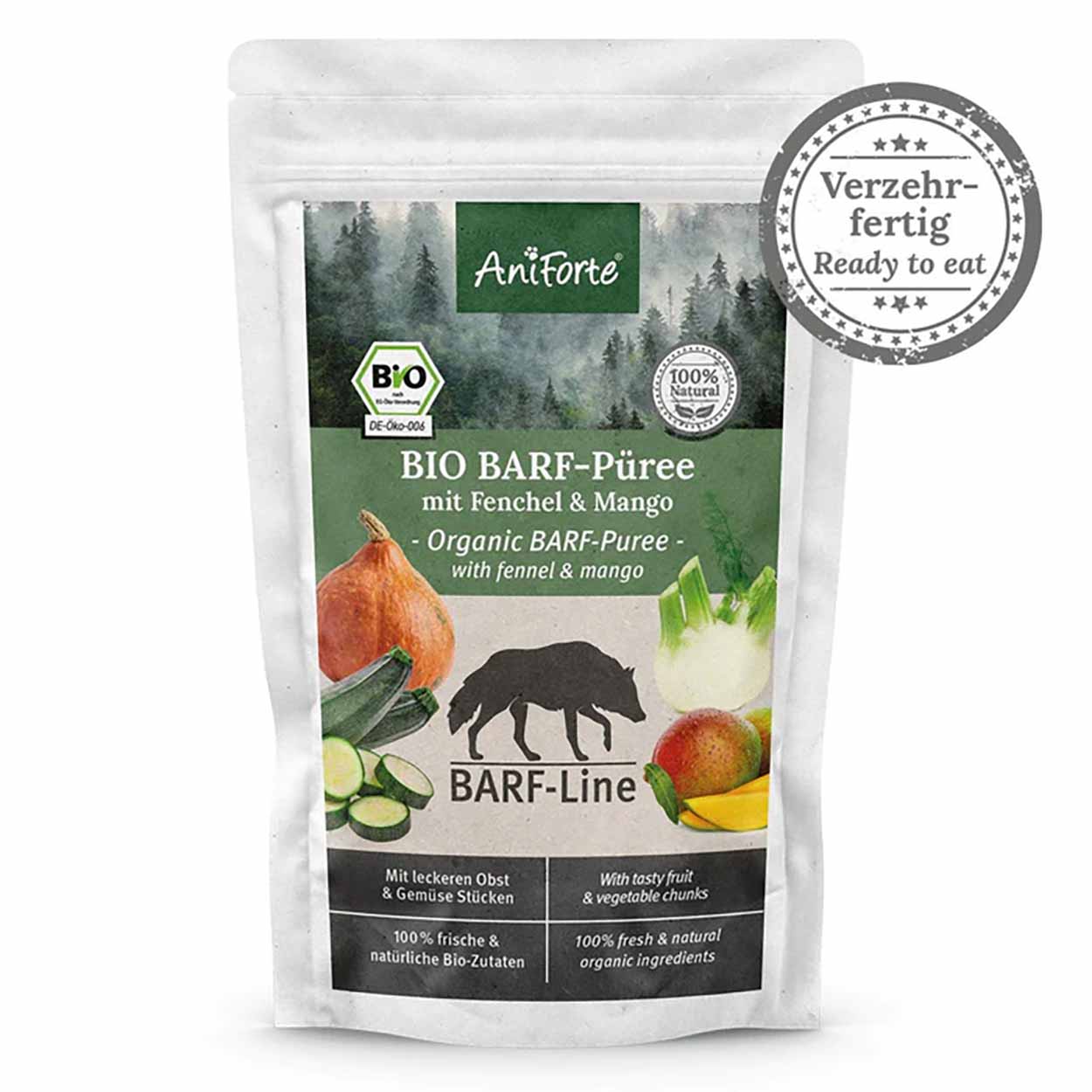 AniForte Bio BARF Püree Fenchel & Mango 14x150g